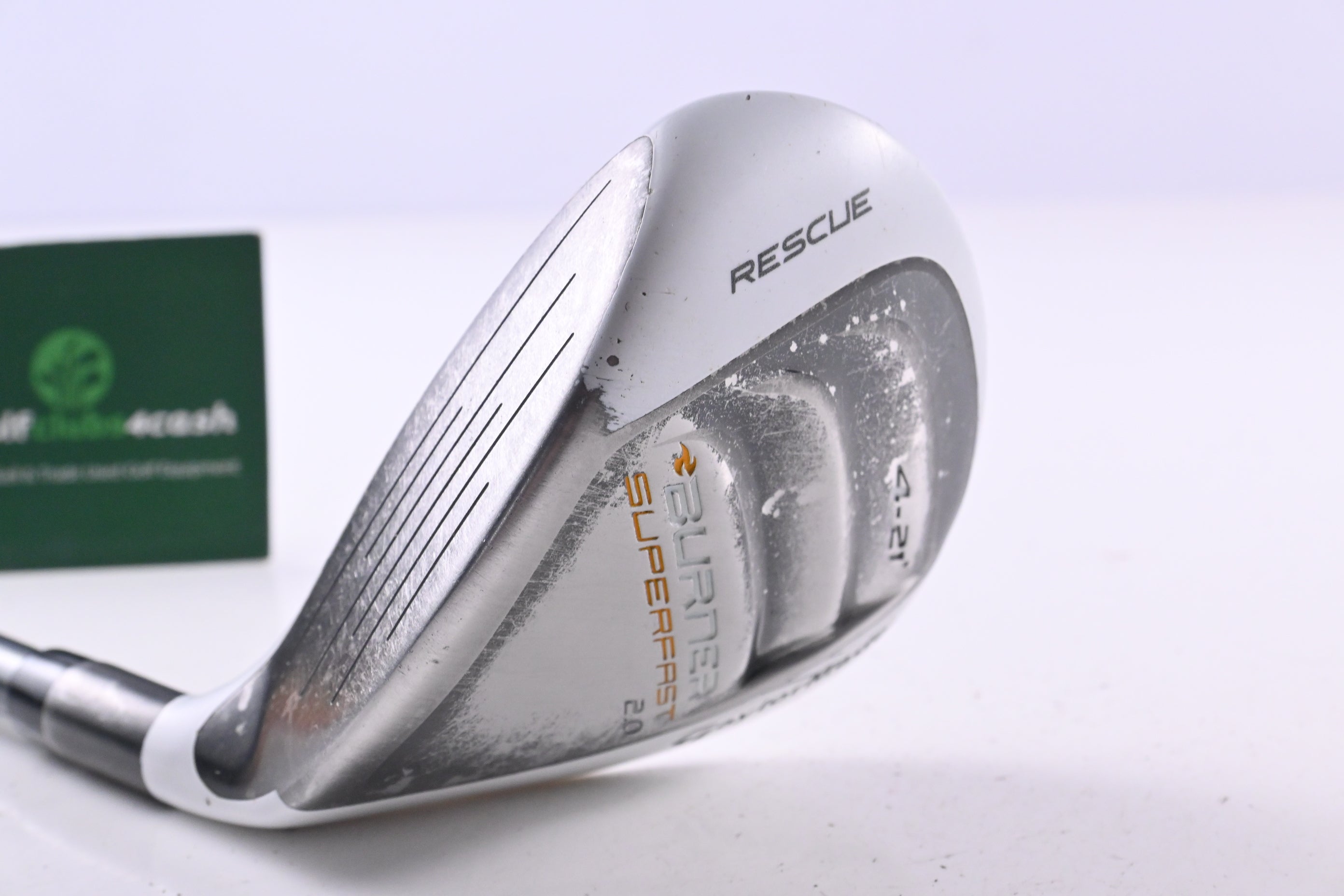 Left Hand Taylormade Burner Superfast 2.0 #4 Hybrid / 21 Degree / Regular Flex