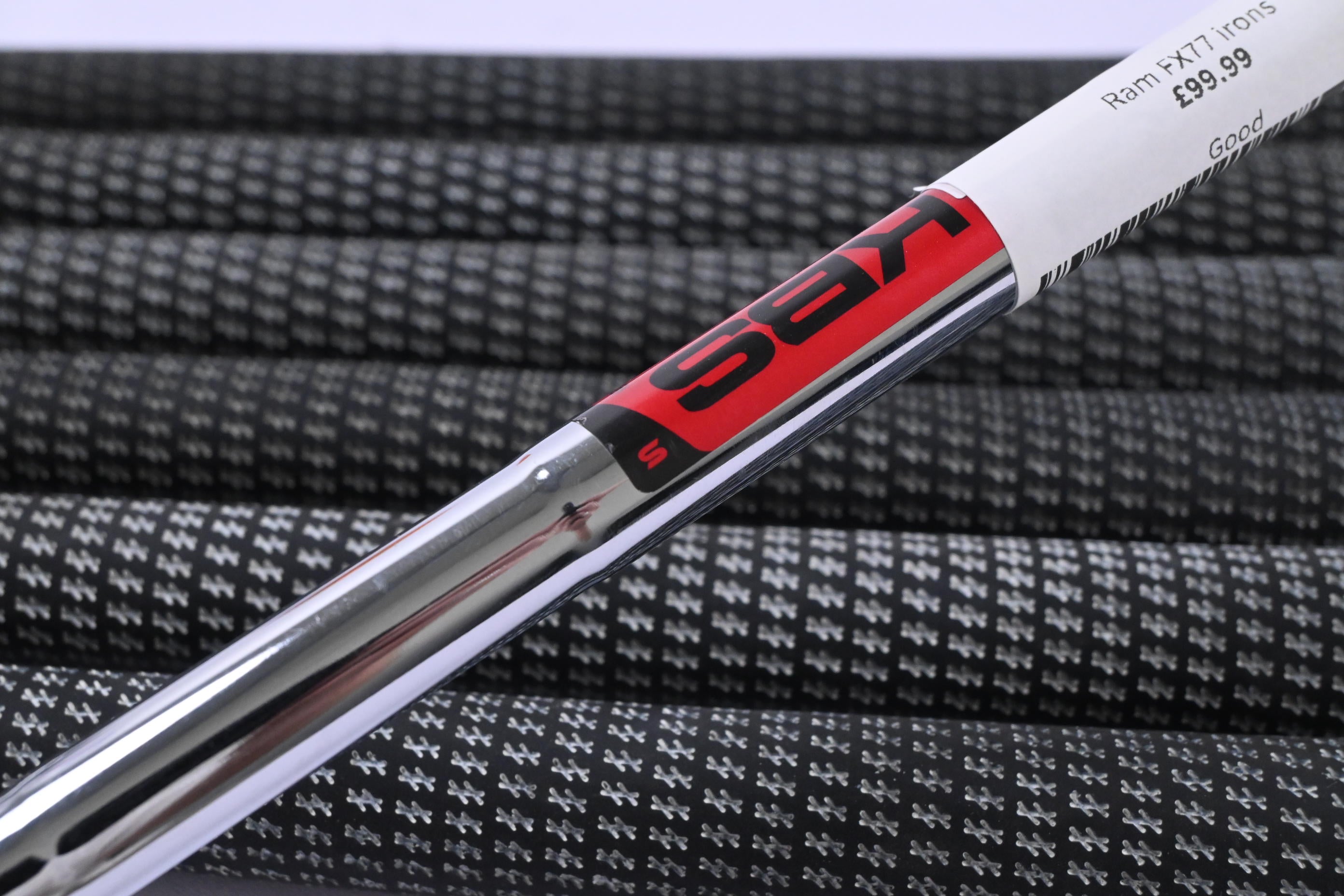 Ram FX77 Irons / 4-PW / Stiff Flex KBS Tour 90 Shafts