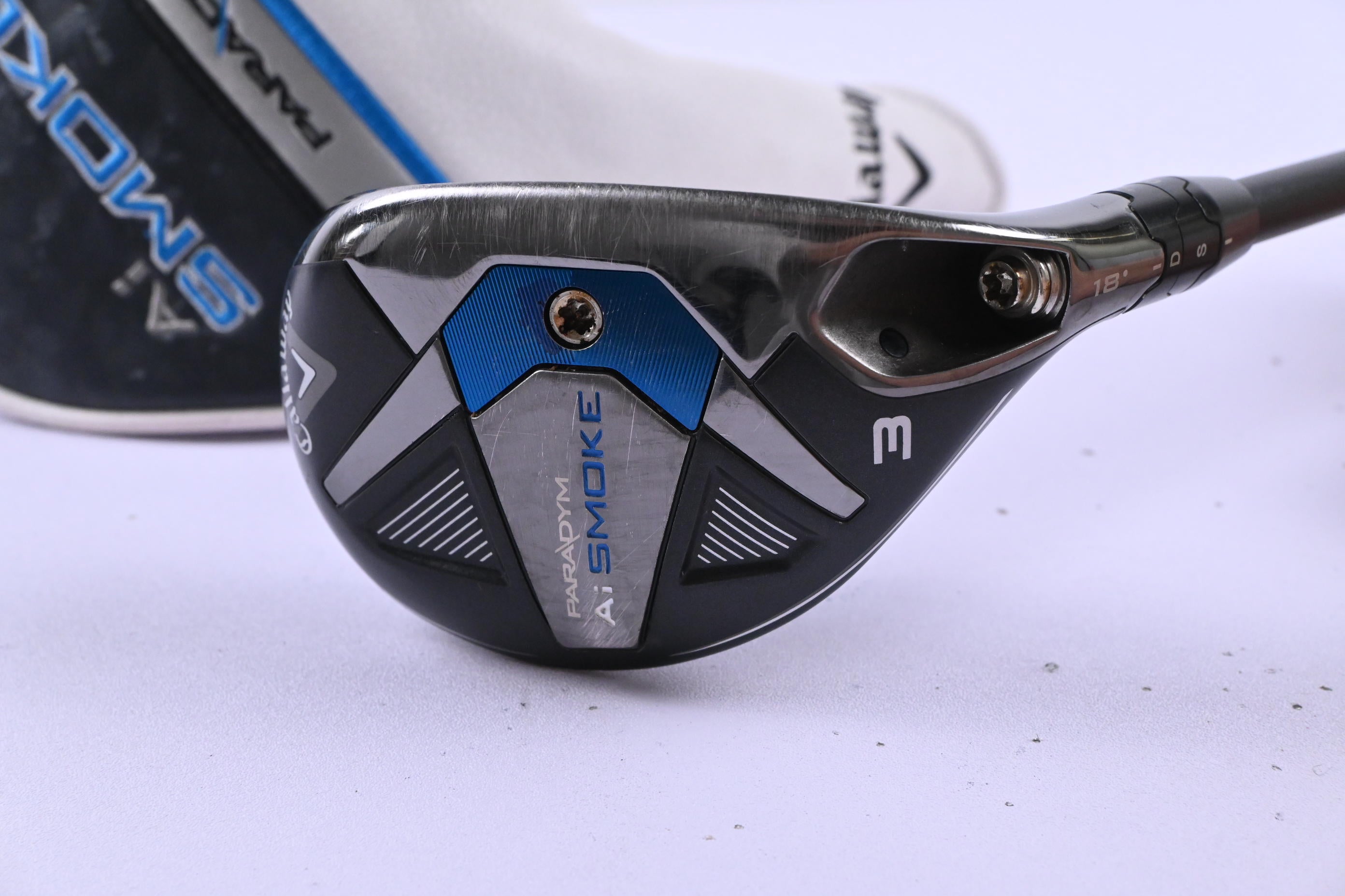 Callaway Paradym Ai Smoke #3 Hybrid / 18 Degree / Stiff Flex Project X Cypher 70