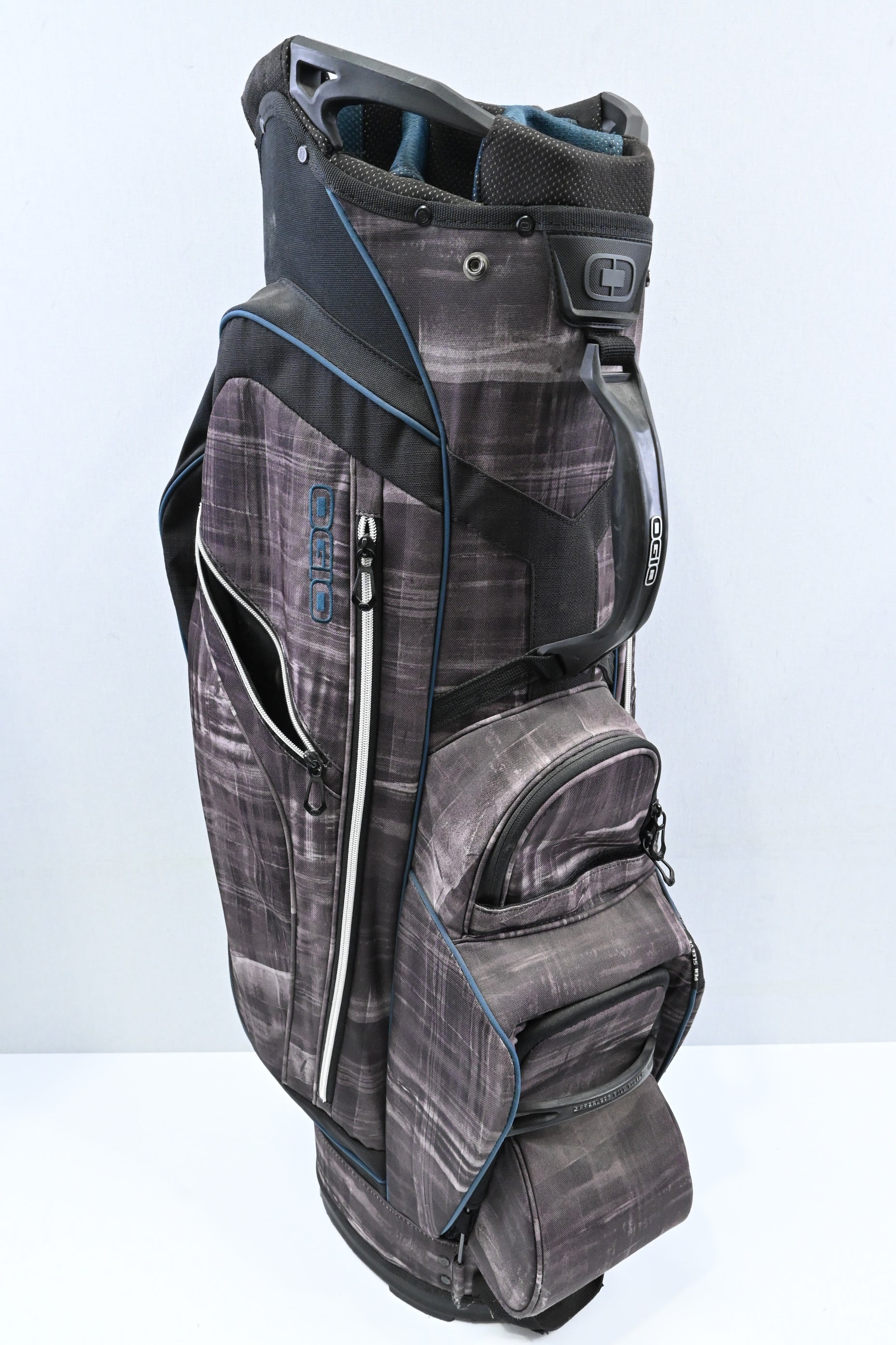 Ogio Ozone Cart Bag / 14-Way / Grey, Purple