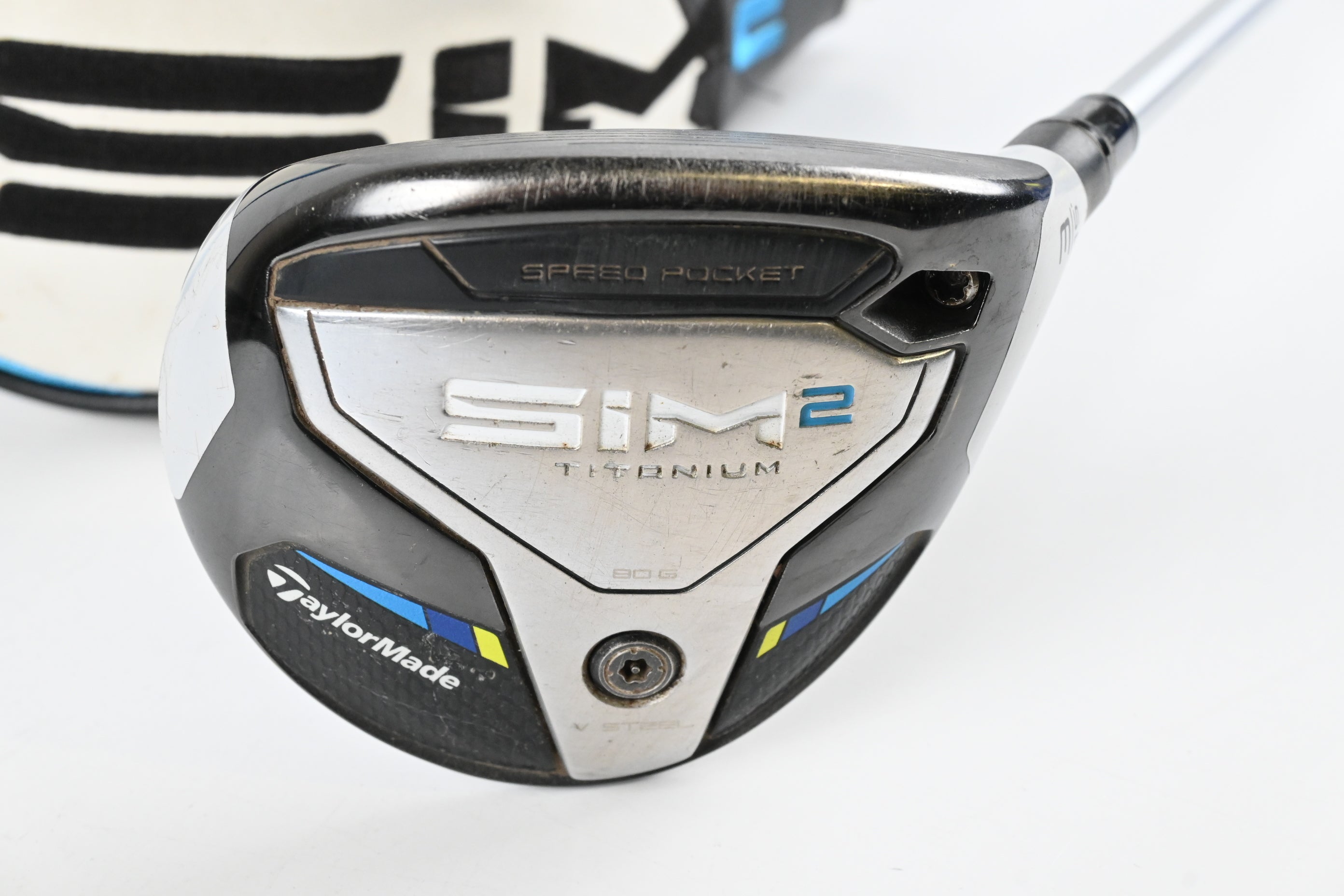 Taylormade SIM2 Ti #3 Wood / 15 Degree / Regular Flex Tensei CK Blue 65 Shaft