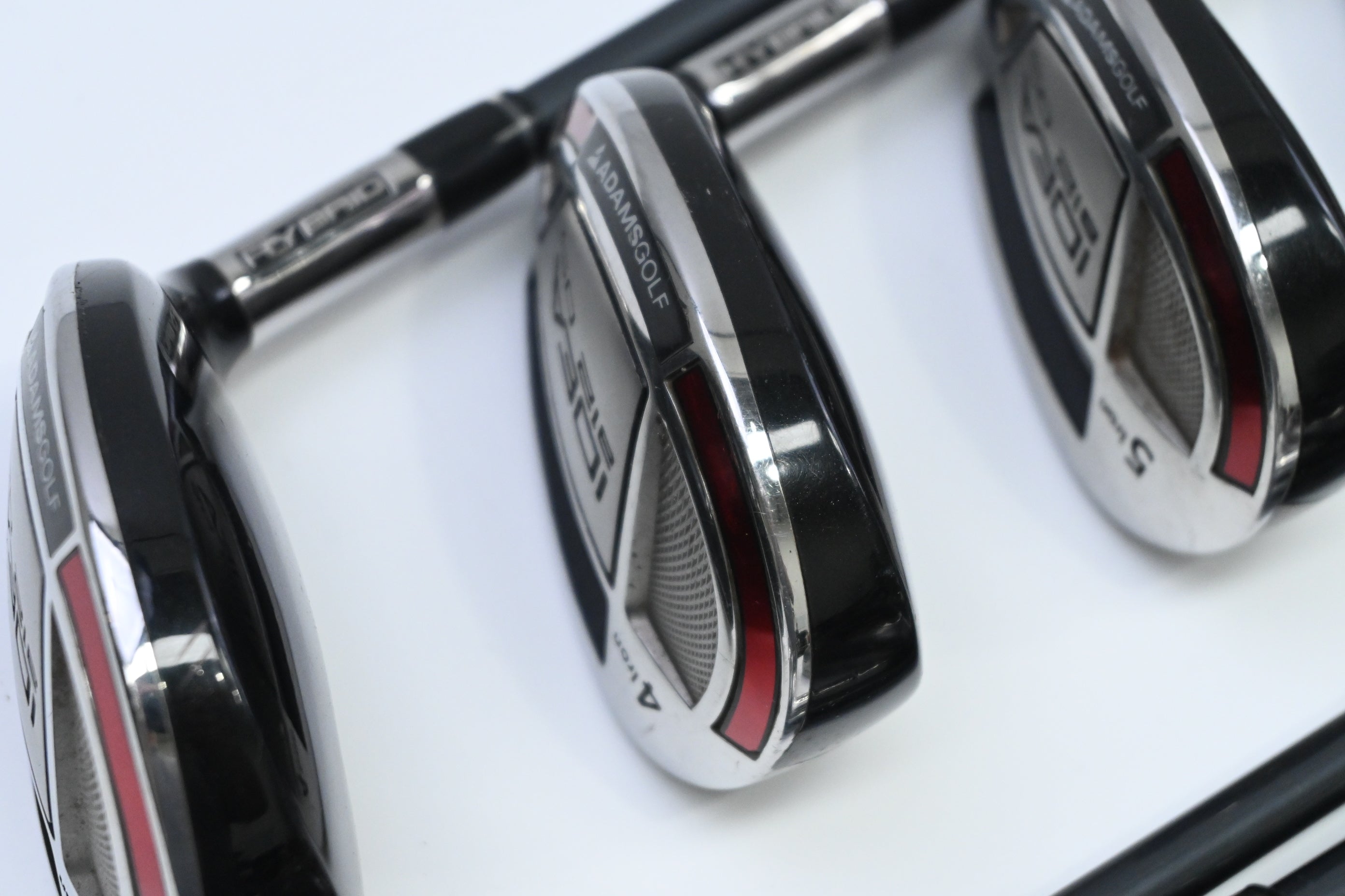 Adams Idea A12 OS Hybrid Combo Irons / 3-PW+SW / Senior Flex Grafalloy Blue 55