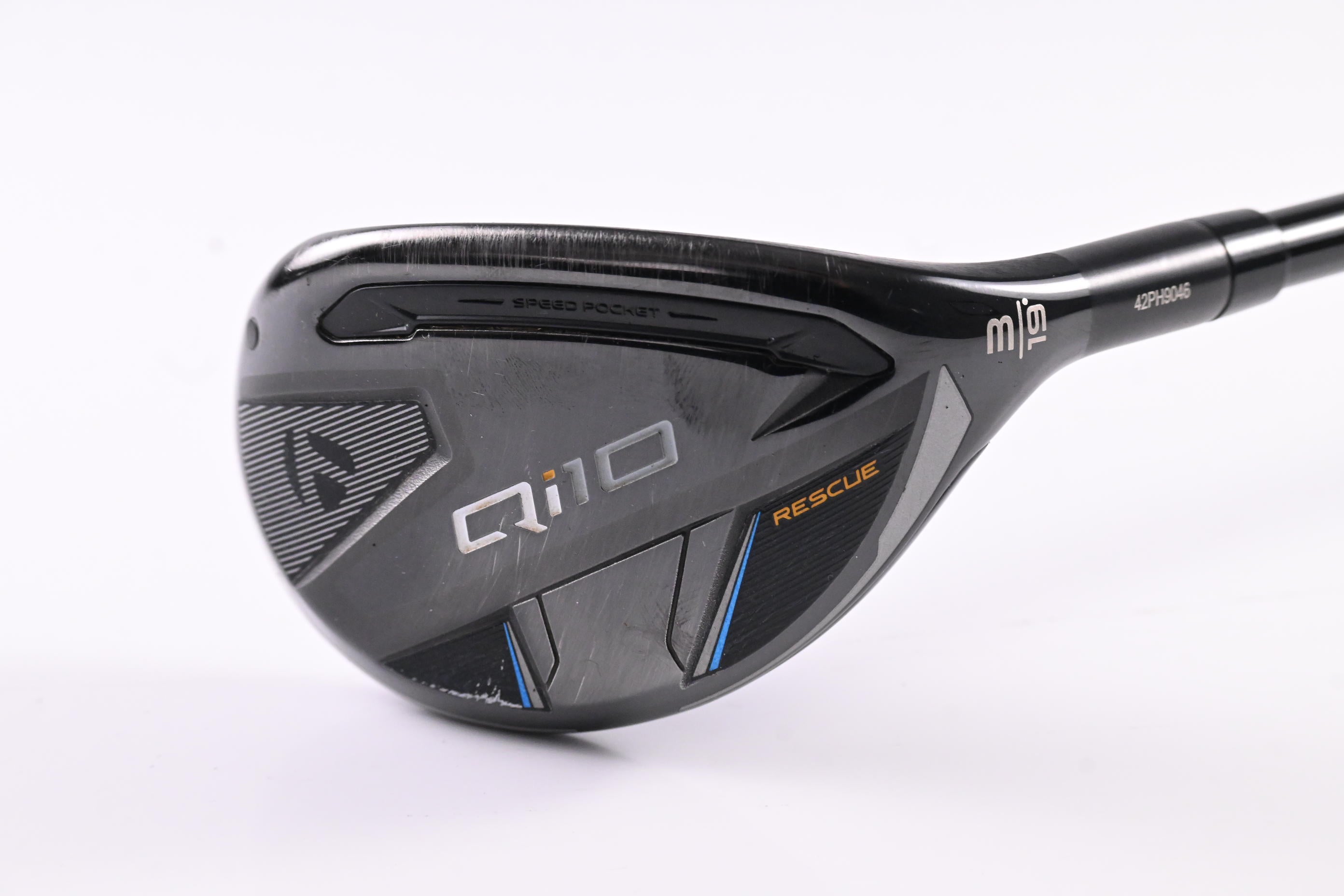 Taylormade Qi10 #3 Hybrid / 19 Degree / Stiff Flex Ventus TR Blue 7 Shaft