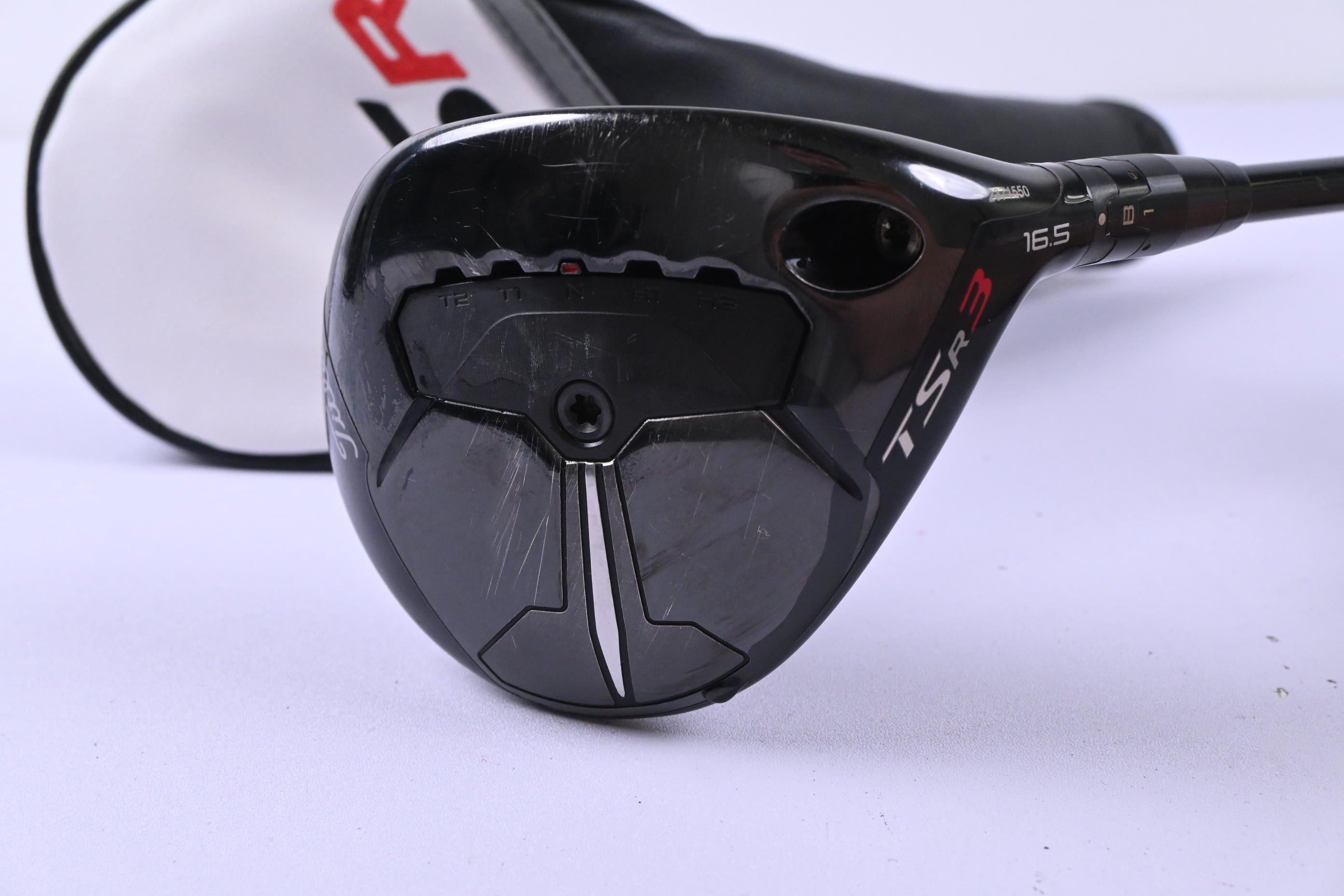 Titleist TSR3 #3 Wood / 16.5 Degree / Stiff Flex HZRDUS Gen4 Black 70 Shaft