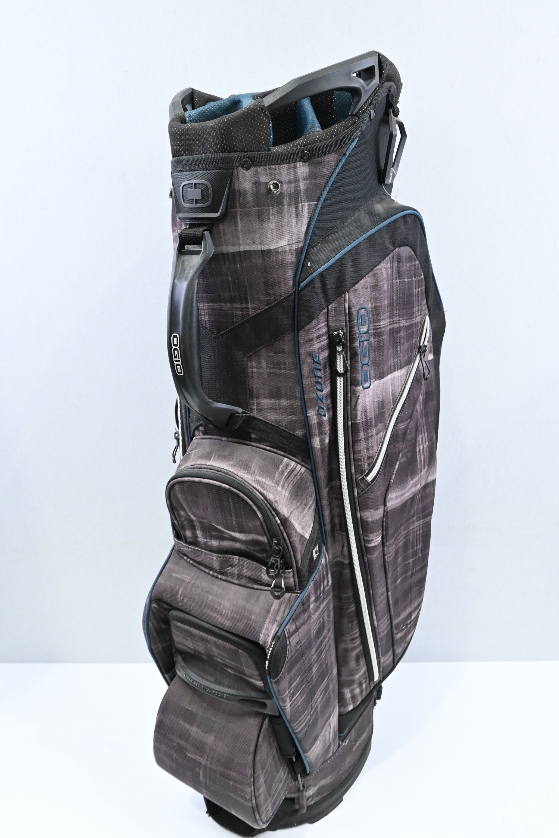 Ogio Ozone Cart Bag / 14-Way / Grey, Purple