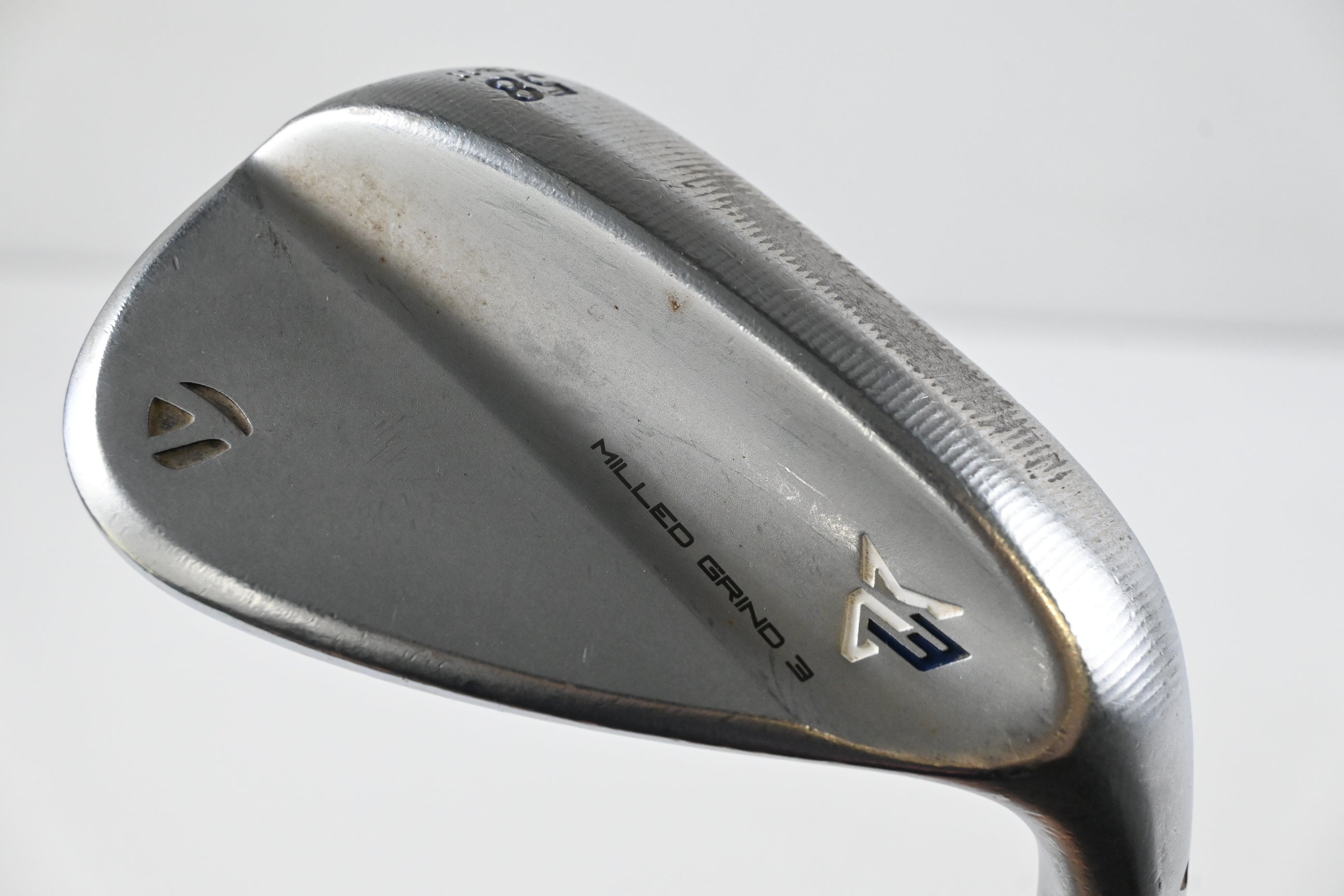 Taylormade Milled Grind 3 Chrome Lob Wedge / 58 Degree / Stiff Flex KBS Tour 120