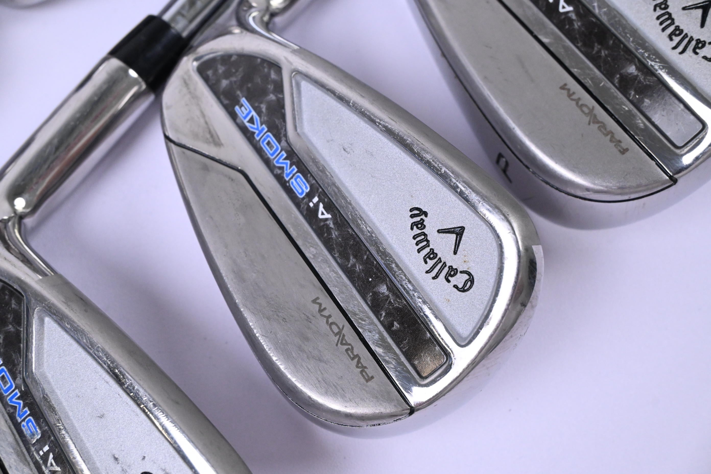 Callaway Paradym Ai Smoke Irons / 5-PW / Regular Flex Elevate MPH 95 Shafts