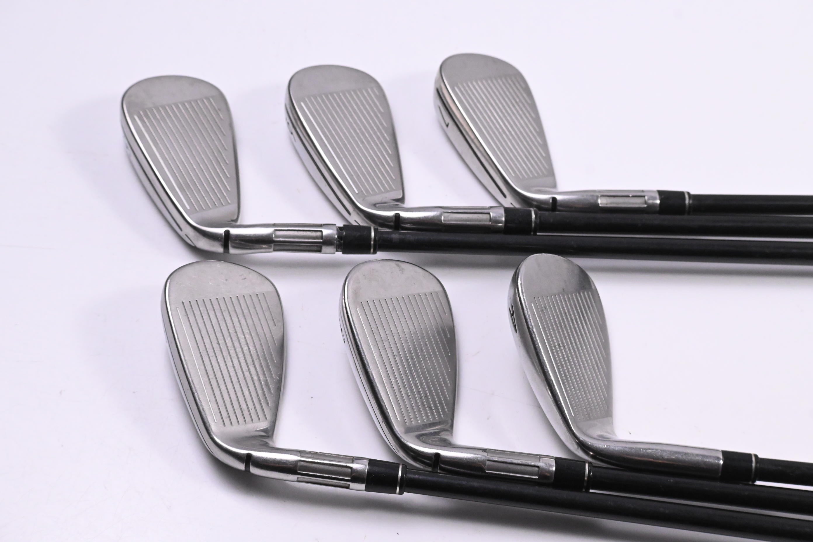 Taylormade M6 Irons / 5-9i+GW / Regular Flex Fujikura Atmos 6 Orange Shafts