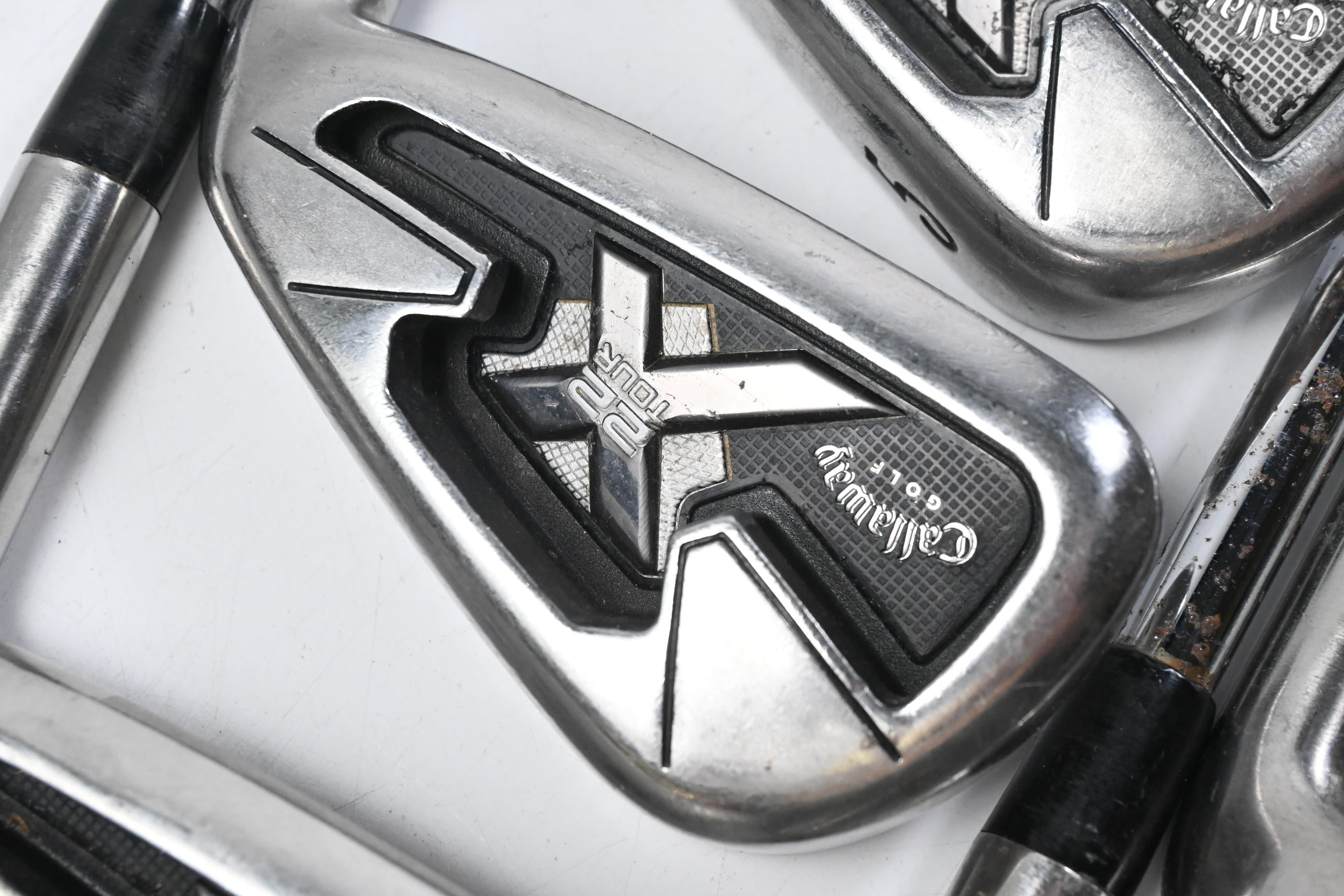 Callaway X-22 Tour Irons / 3-PW / Regular Flex Project X Rifle Flighted Shafts
