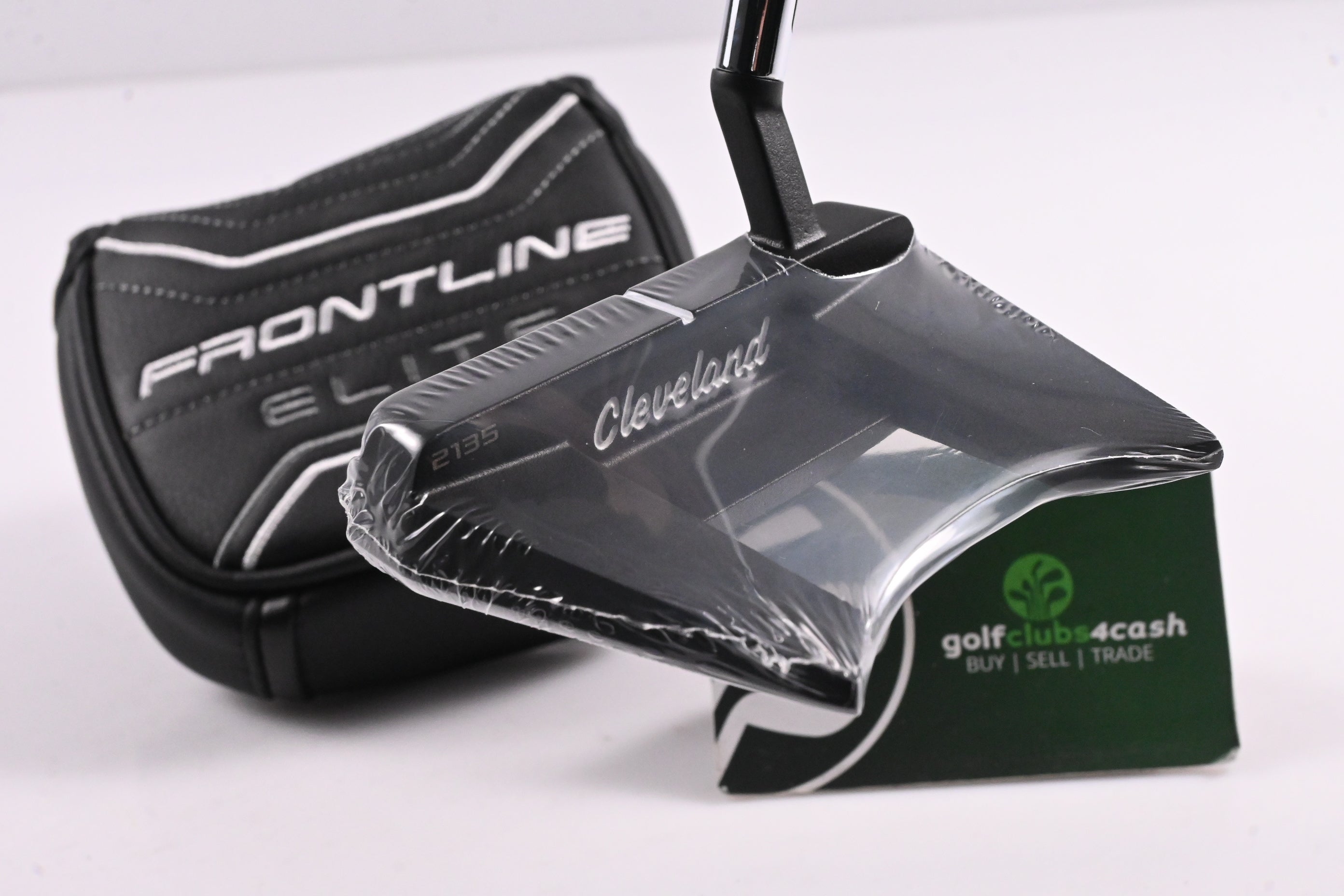 Left Hand Cleveland Frontline Elite Elevado Slant Neck Putter / 35 Inch