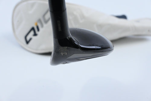 Taylormade Qi10 #4 Hybrid / 22 Degree / Regular Flex Fujikura Ventus TR Blue 6