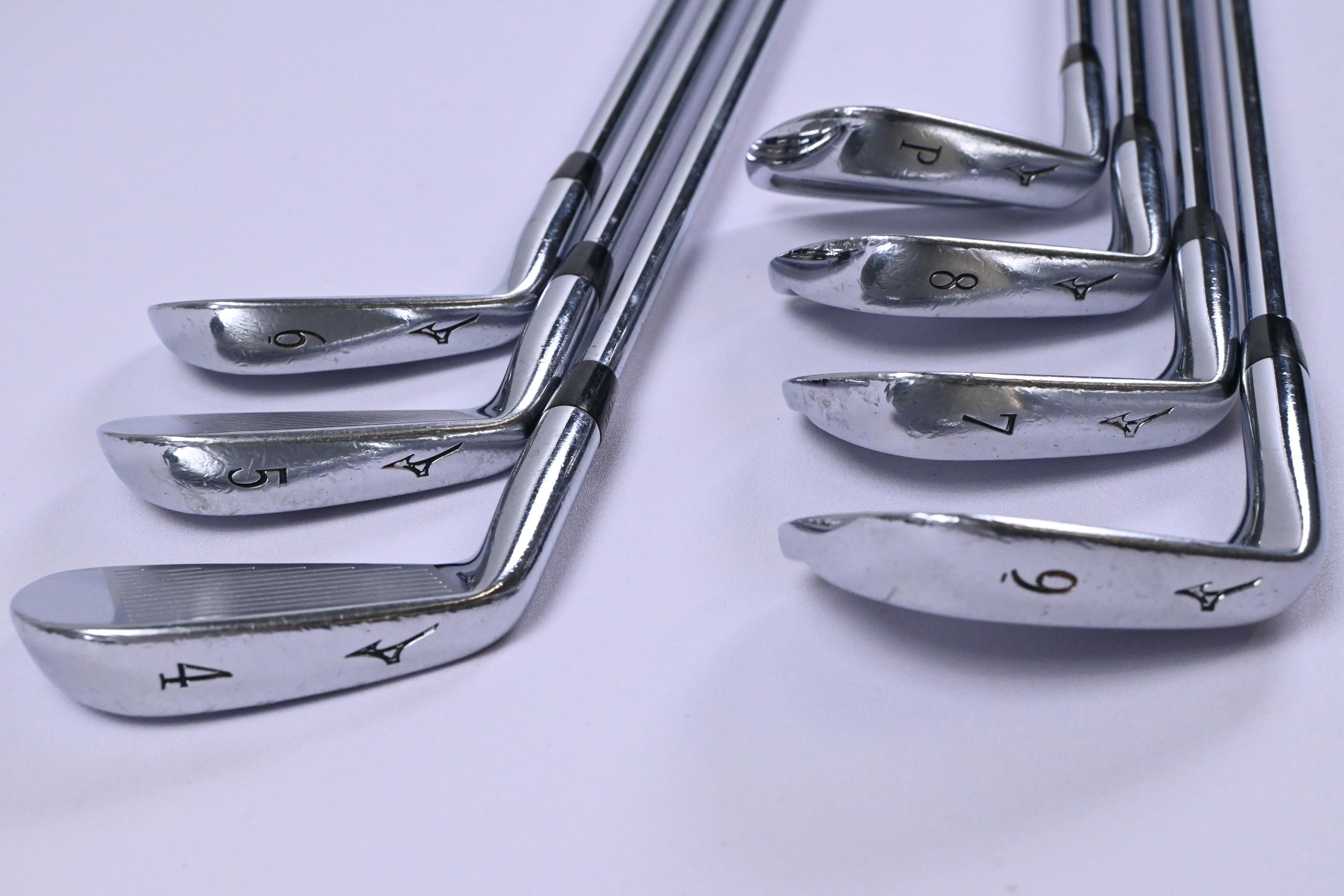 Mizuno MP-62 Irons / 4-PW / Stiff Flex Project X Rifle Shafts