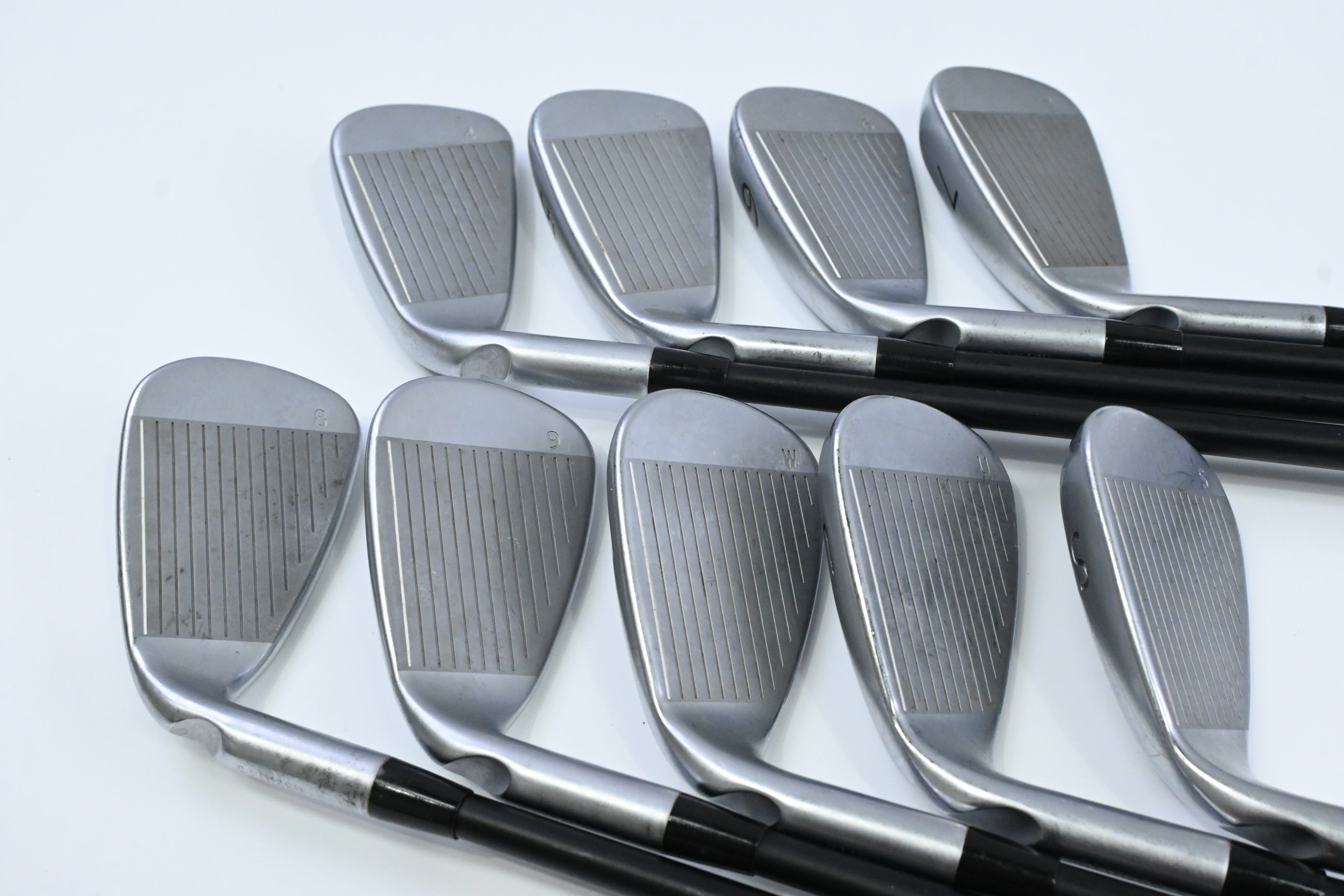 Ping G400 Irons / 4-PW+UW+SW / Orange Dot / Senior Flex Ping Alta CB Shafts
