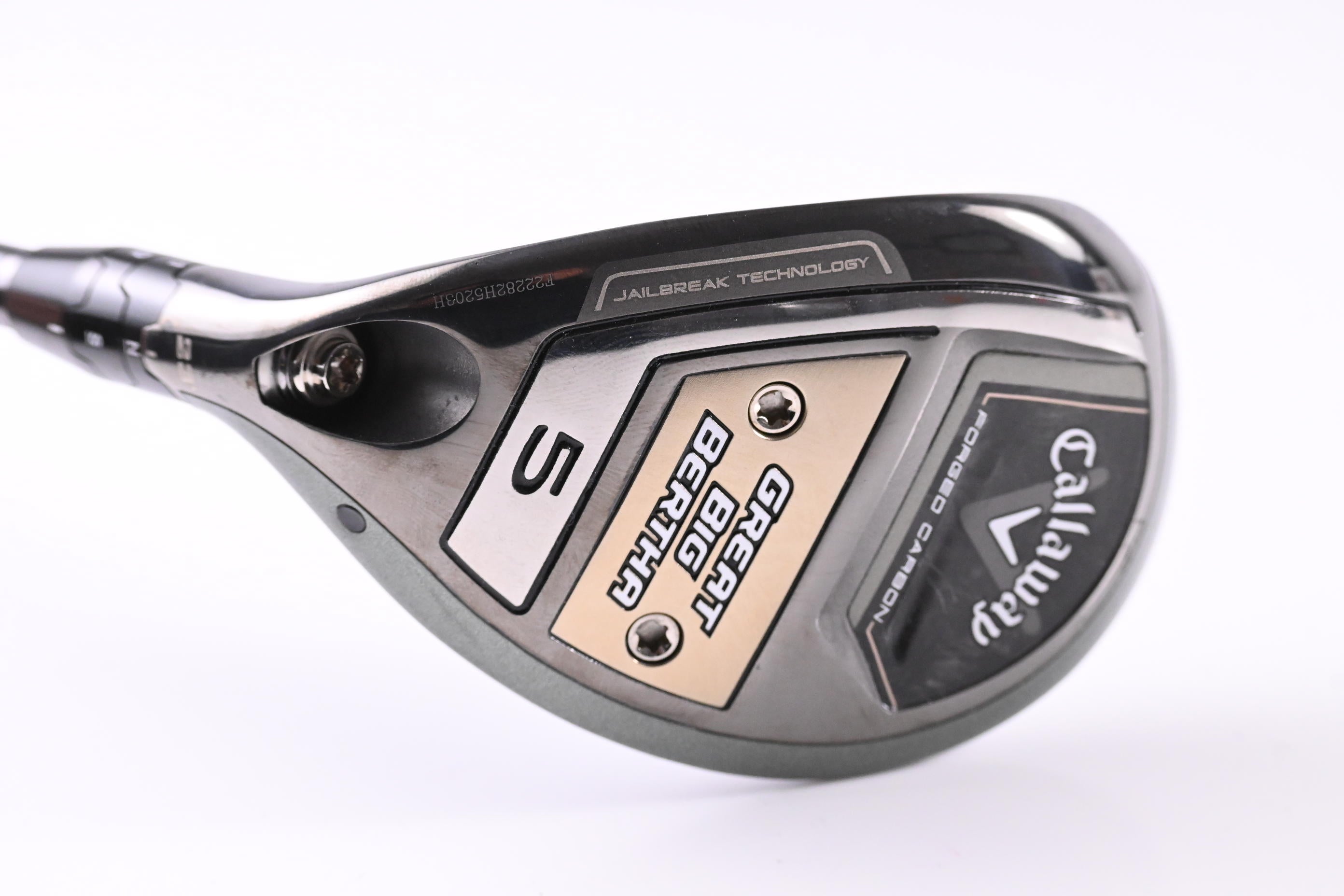 Left Hand Callaway Great Big Bertha 2023 #5 Hybrid / 23 Degree / Ladies Flex UST