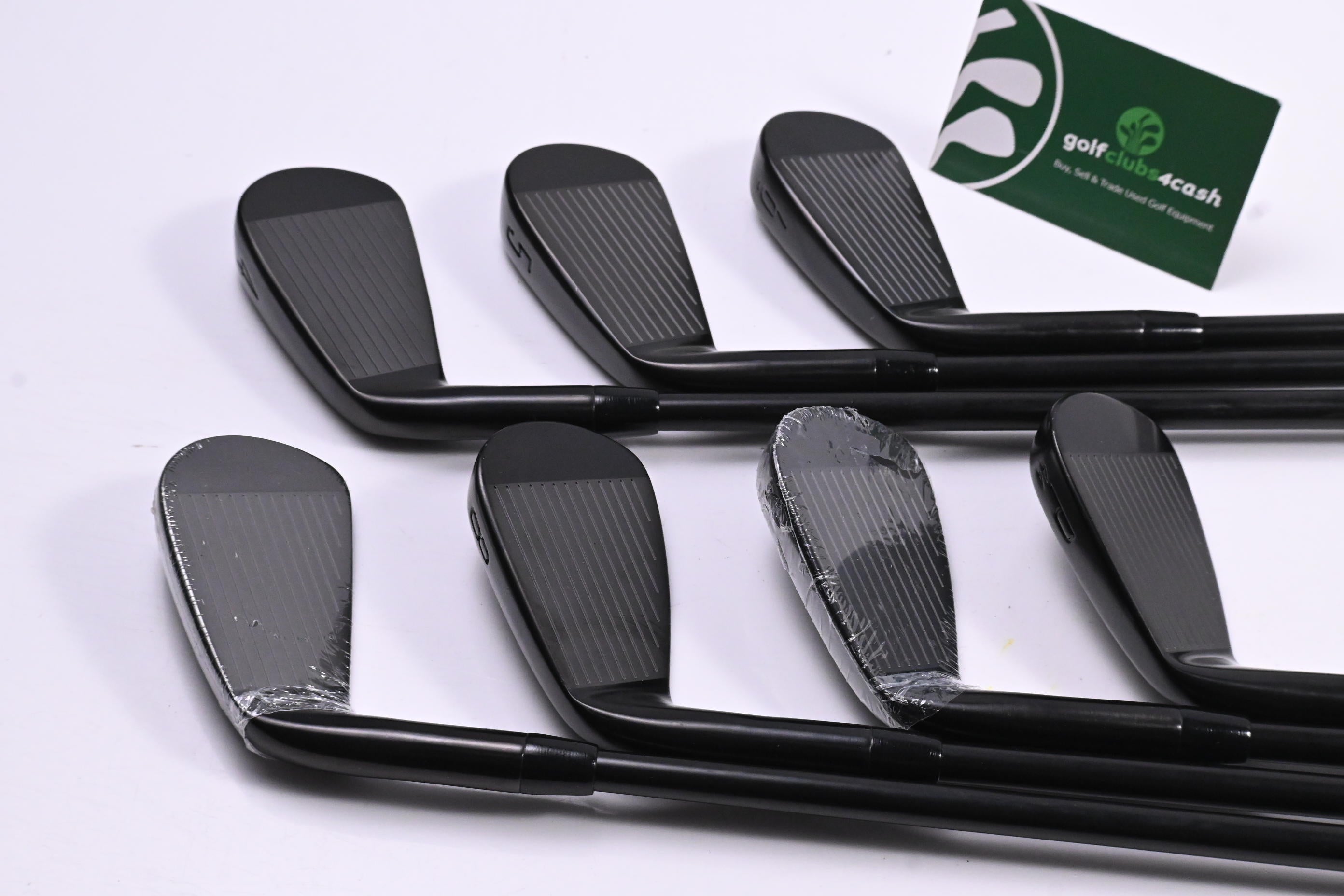 Titleist T150 Black Vapor Irons / 4-PW / Stiff Flex Project X LZ Black Shaft