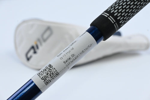 Taylormade Qi10 #4 Hybrid / 22 Degree / Regular Flex Fujikura Ventus TR Blue 6