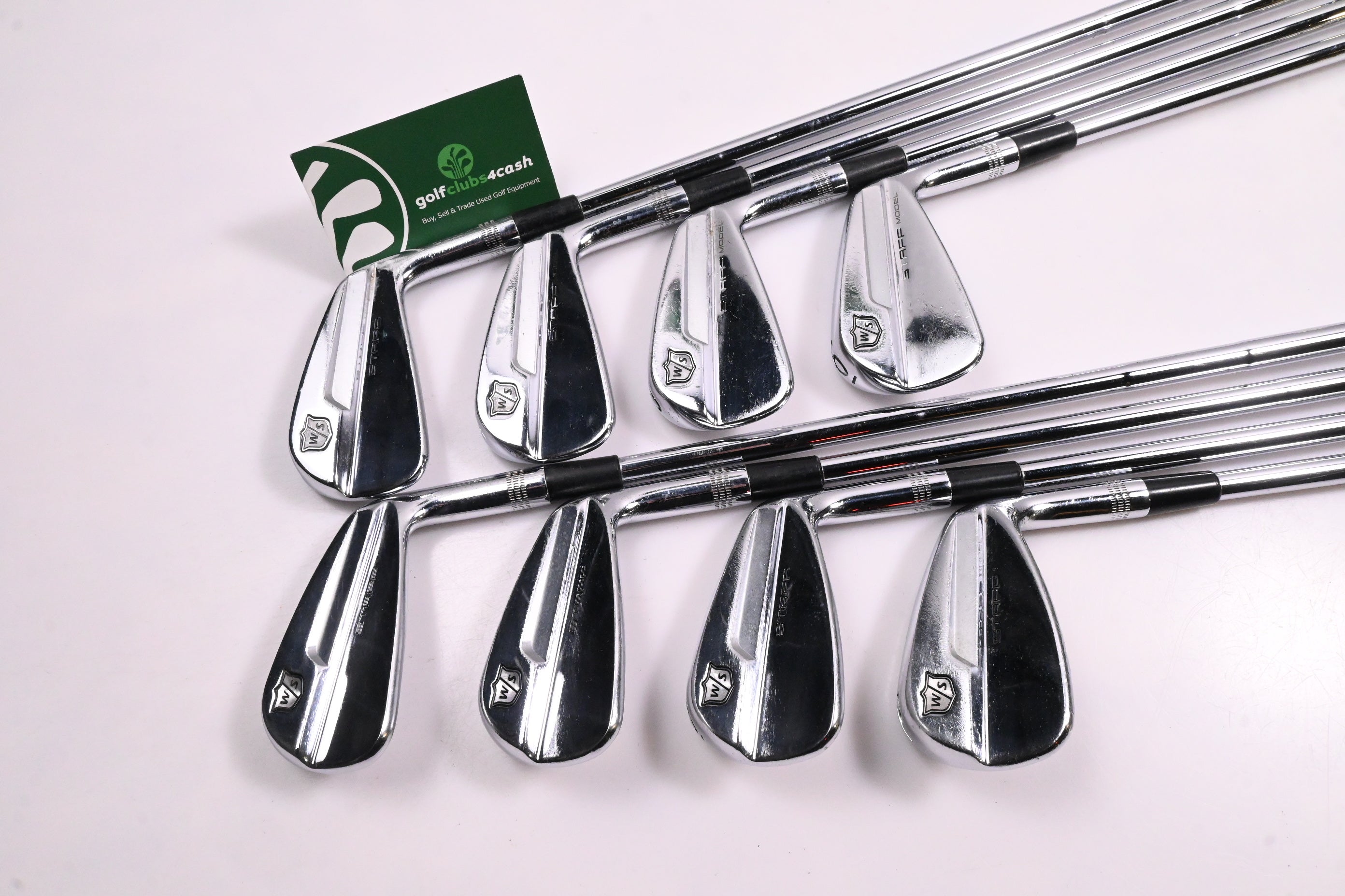 Wilson Staff Model Blade 2019 Irons / 3-PW / Stiff Flex Dynamic Gold S300 Shafts