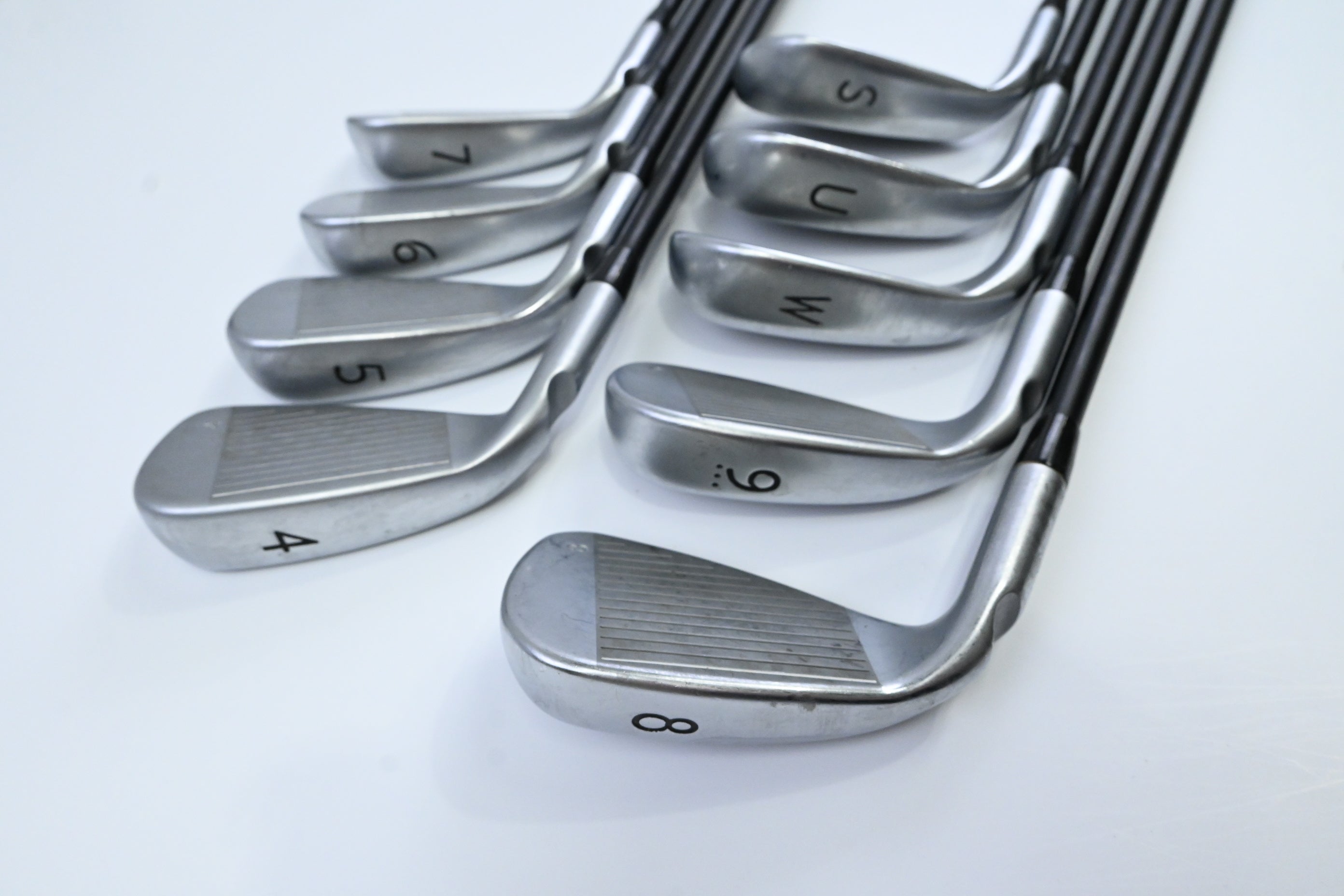 Ping G400 Irons / 4-PW+UW+SW / Orange Dot / Senior Flex Ping Alta CB Shafts