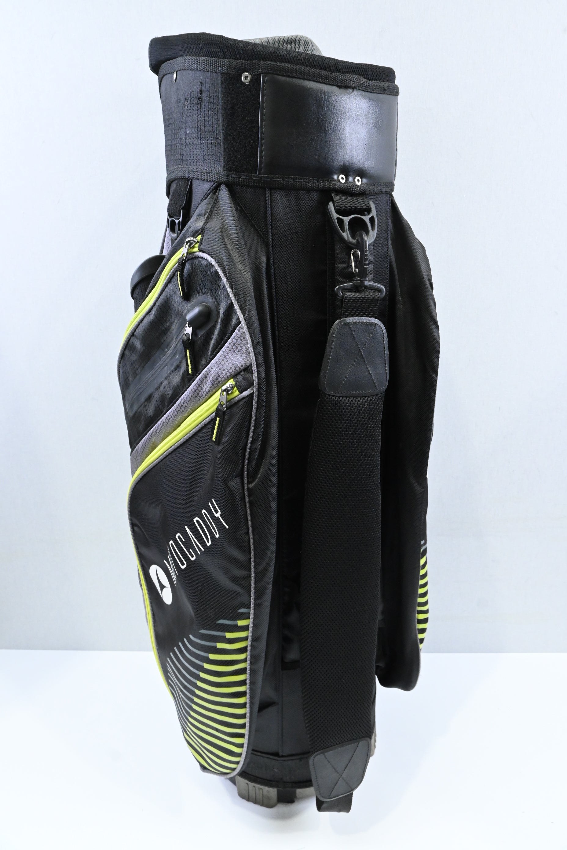 Motocaddy Club Series Cart Bag / 14-Way / Black, Grey, Green