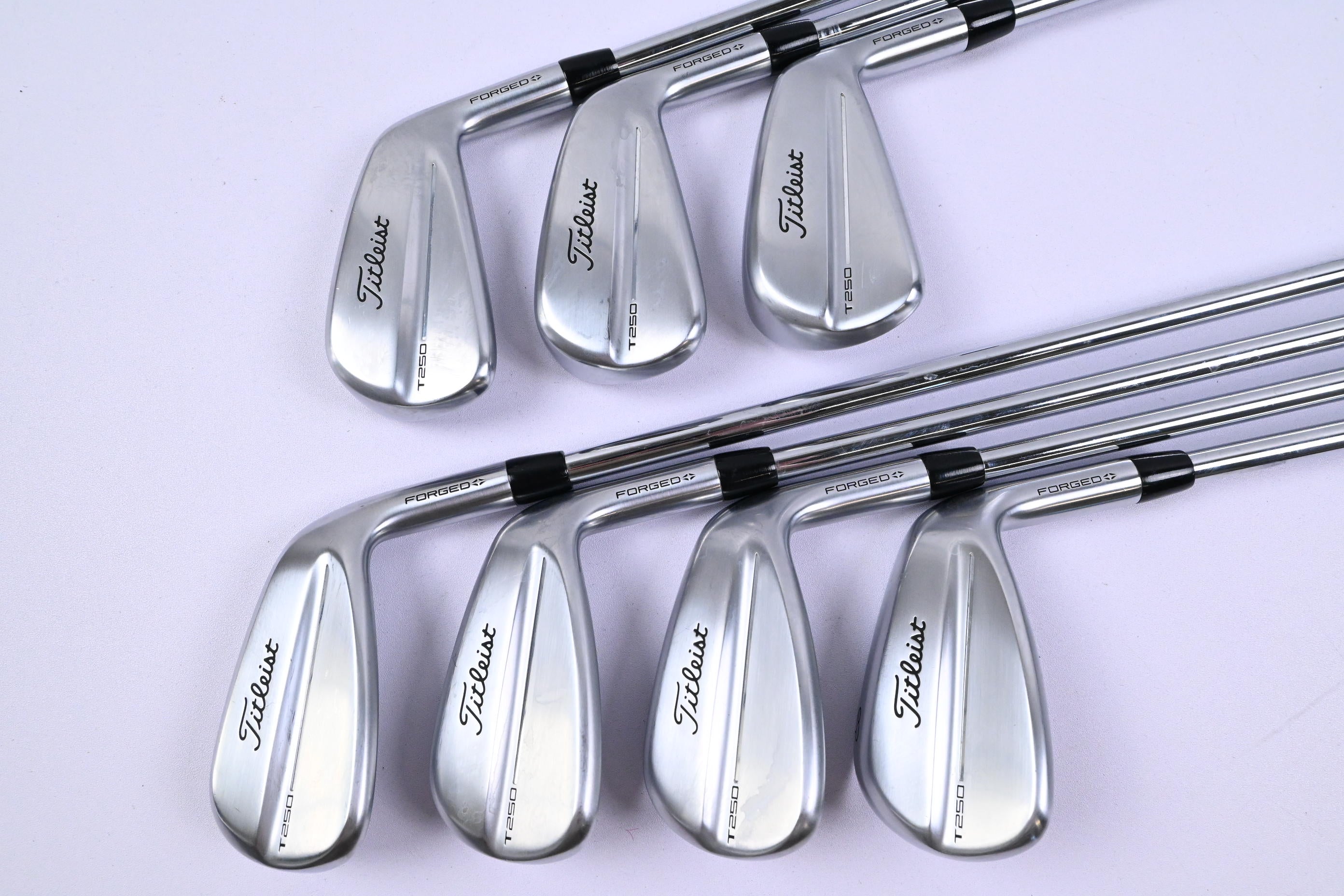 Titleist T250 2025 Irons / 5-PW+GW  / Regular Flex AMT Black Shafts