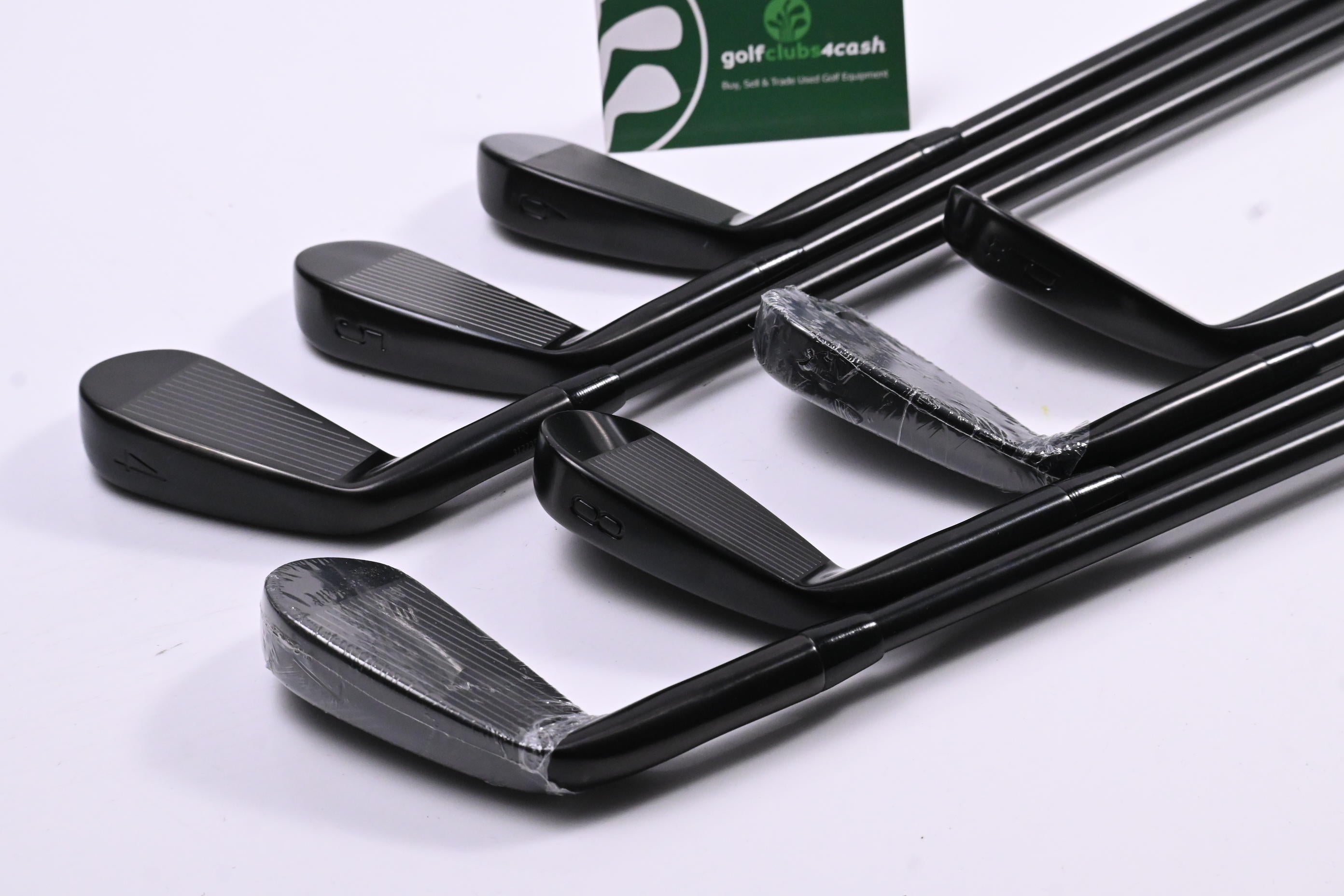 Titleist T150 Black Vapor Irons / 4-PW / Stiff Flex Project X LZ Black Shaft