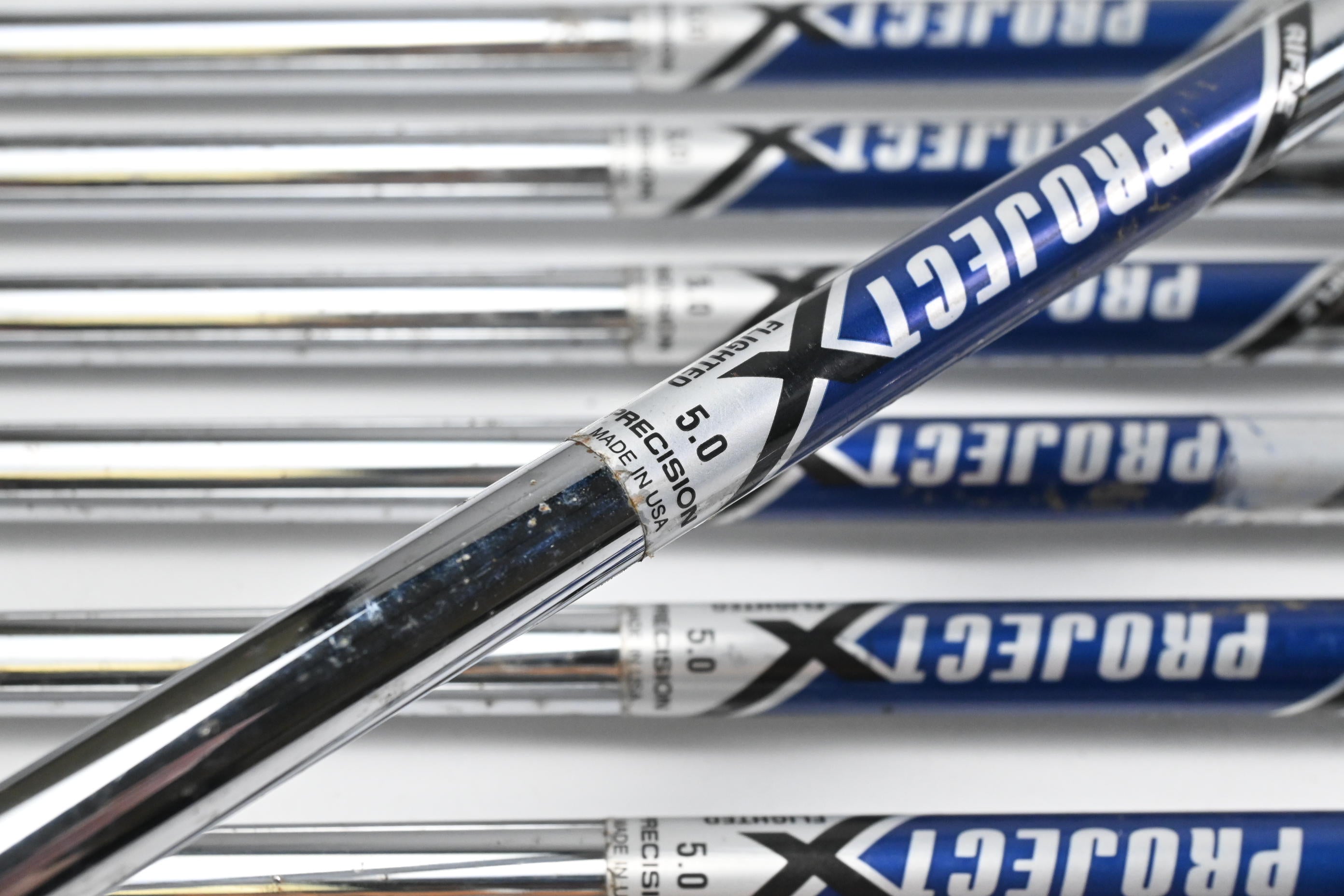Callaway X-22 Tour Irons / 3-PW / Regular Flex Project X Rifle Flighted Shafts
