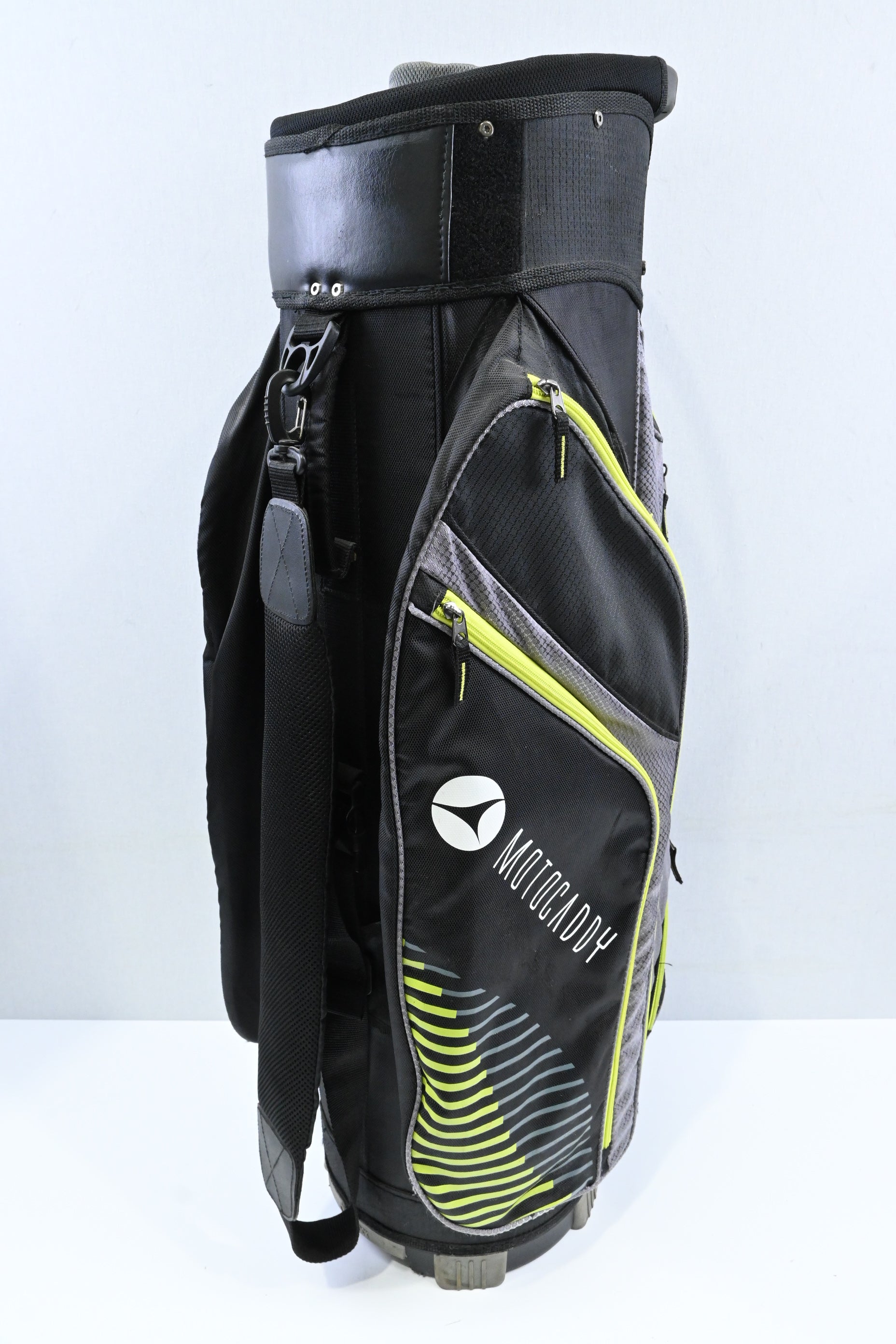 Motocaddy Club Series Cart Bag / 14-Way / Black, Grey, Green