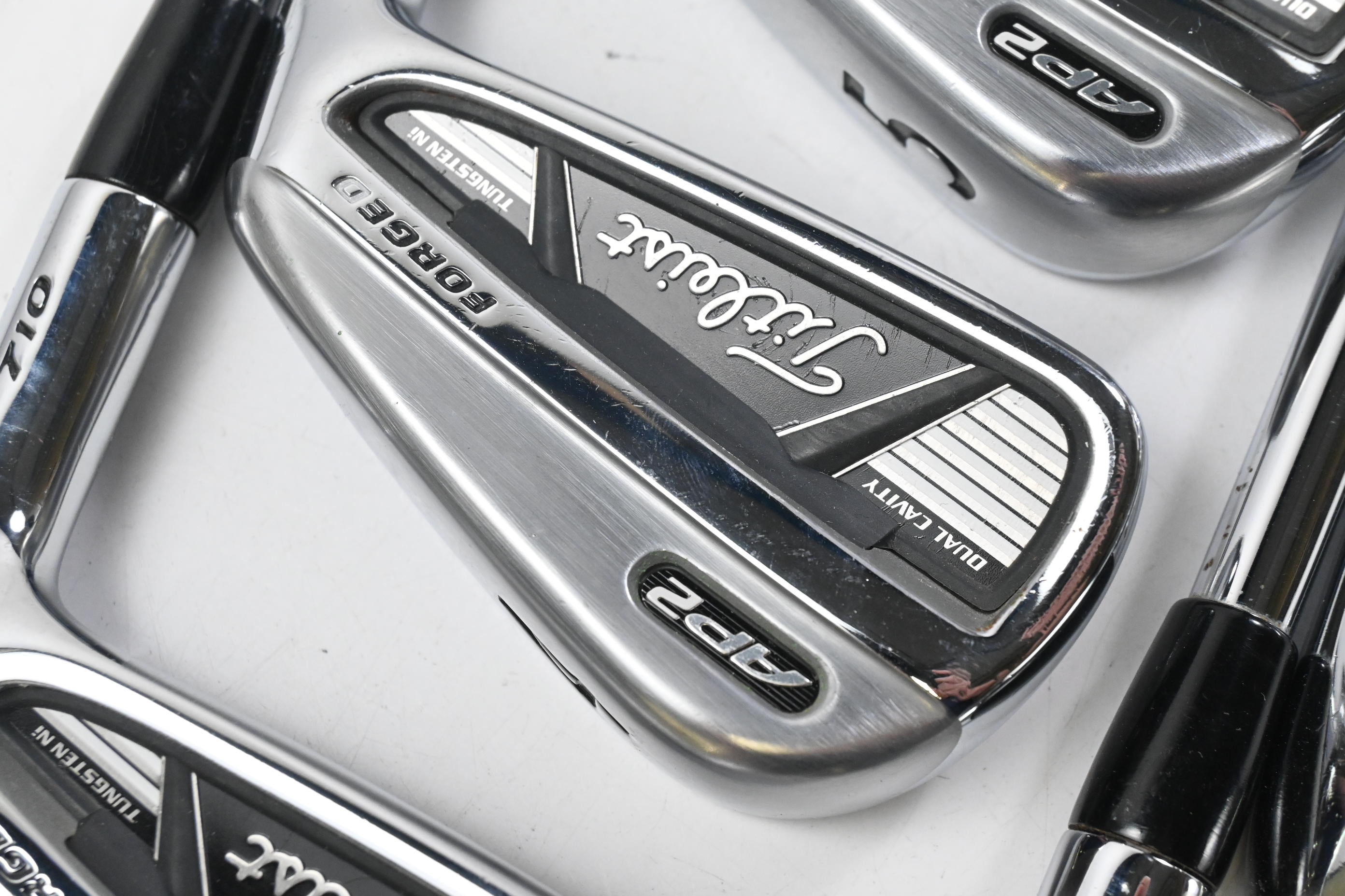 Titleist AP2 710 Irons / 3-PW / Stiff Flex KBS Tour Shafts