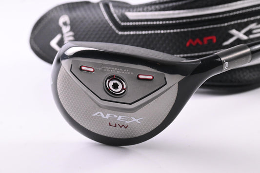 Callaway Apex UW #3 Hybrid / 19 Degree / Regular Flex HZRDUS RDX Smoke Black 70