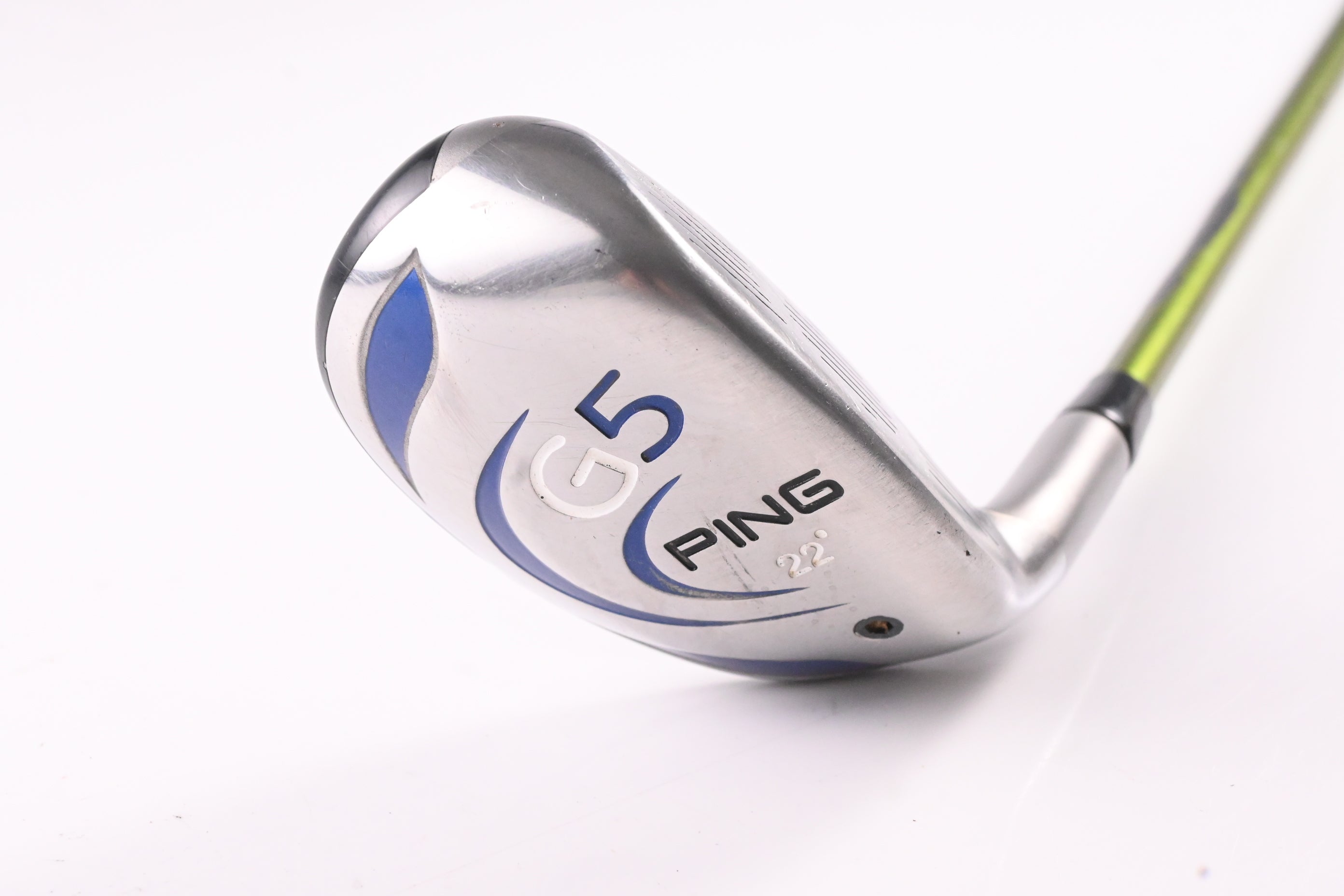 Ping G5 #4 Hybrid / 22 Degree / Stiff Flex Aldila NV 85 Shaft