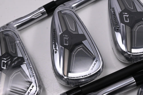 Taylormade Qi Max Irons / 5-PW+SW / Regular Flex KBS Reax 65 Shafts