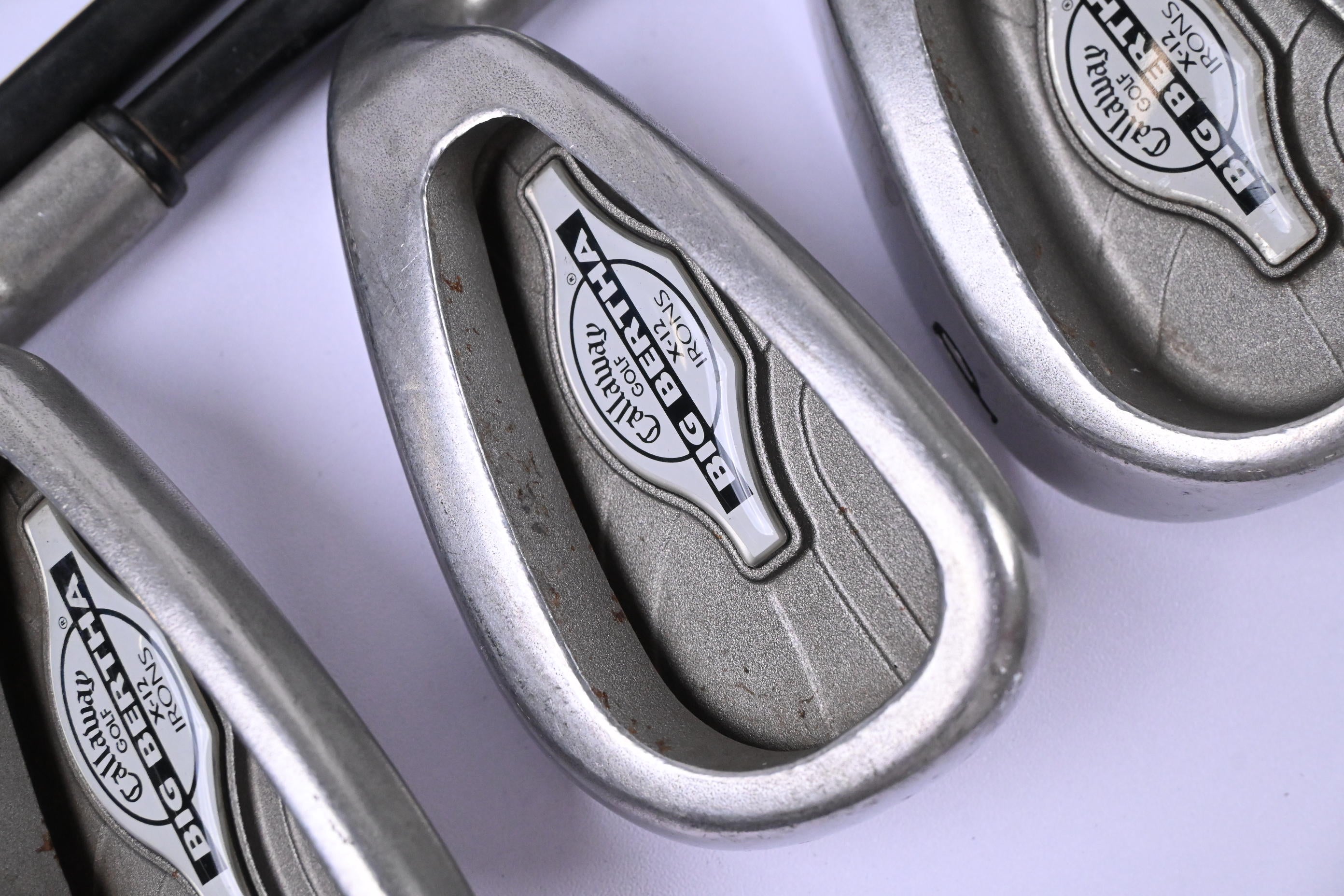 Callaway X-12 Irons / 3-PW+LW / Firm Flex Callaway RCH 96 Shafts