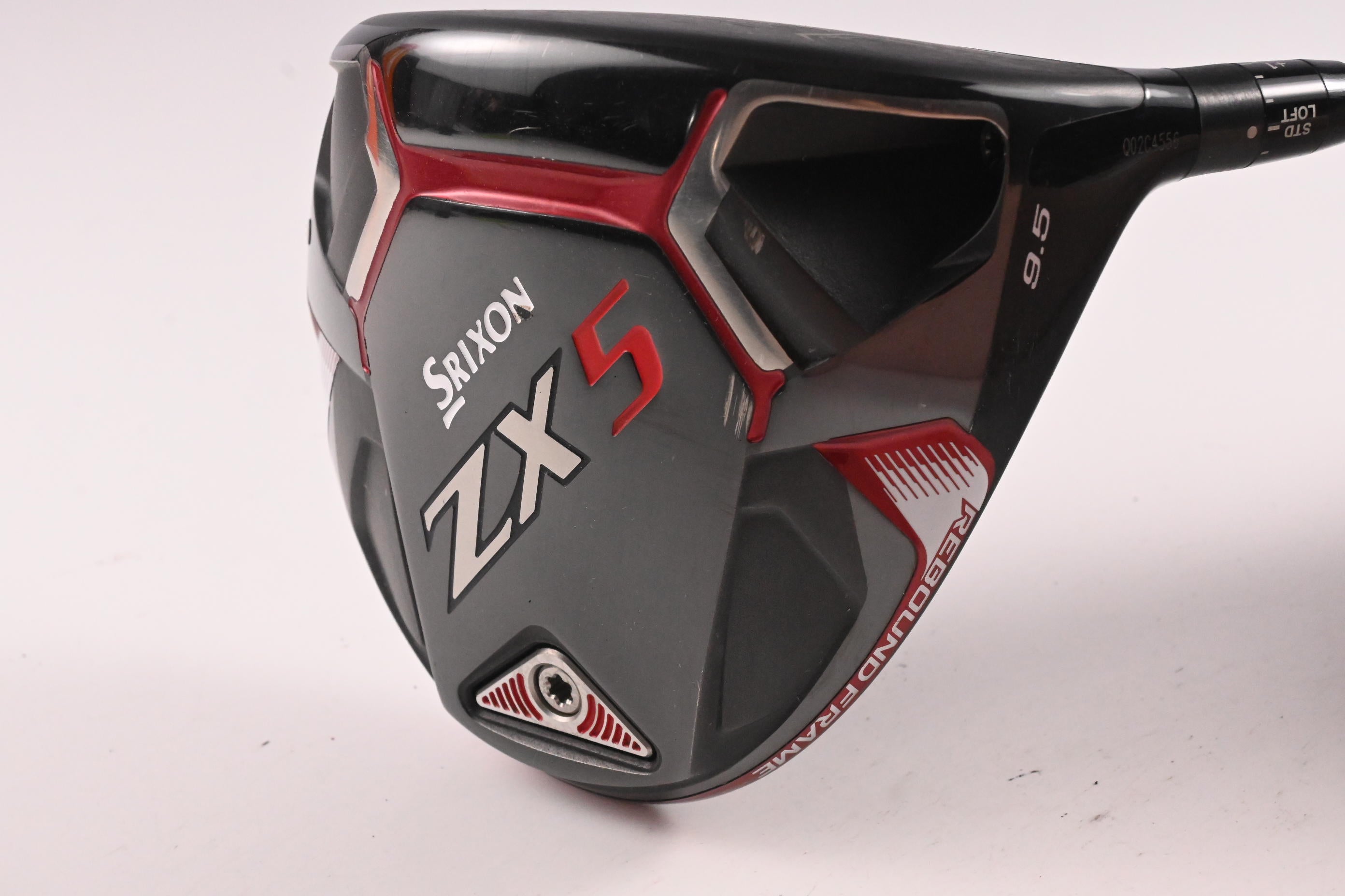 Srixon ZX5 Driver / 9.5 Degree / Stiff Flex HZRDUS Smoke Red RDX 60 Shaft