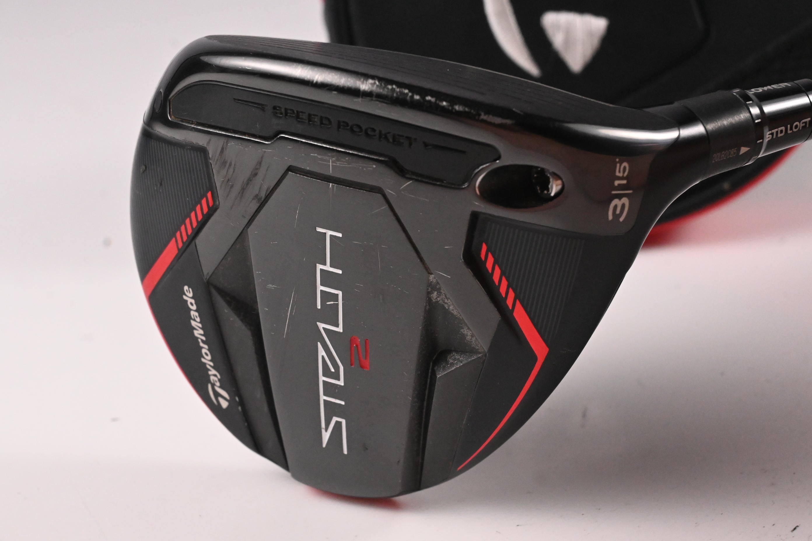 Taylormade Stealth 2 #3 Wood / 15 Degree / X-Flex Ventus TR Red 6 Shaft