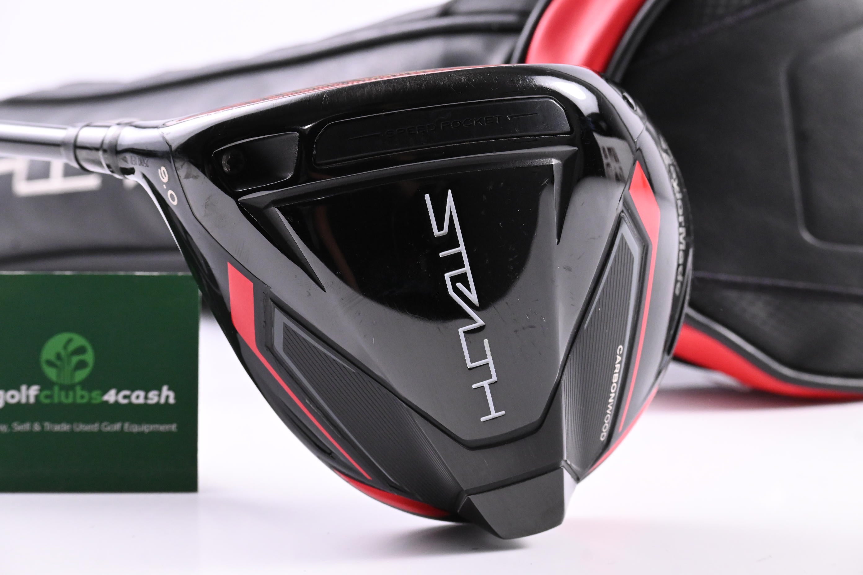 Left Hand Taylormade Stealth Driver / 9 Degree / Regular Flex Ventus Red 5 Shaft
