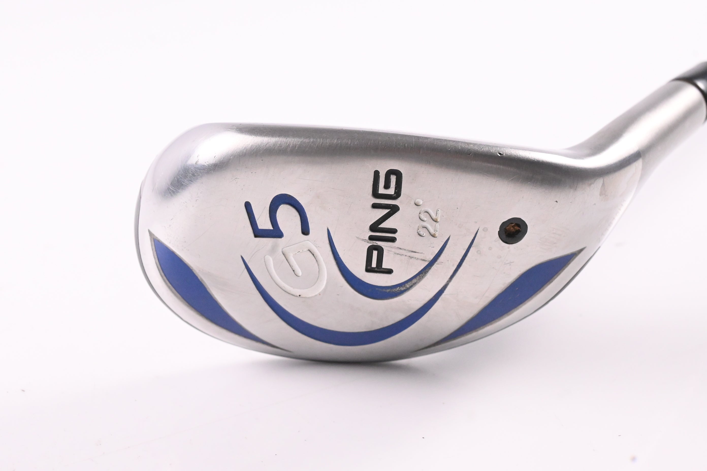 Ping G5 #4 Hybrid / 22 Degree / Stiff Flex Aldila NV 85 Shaft