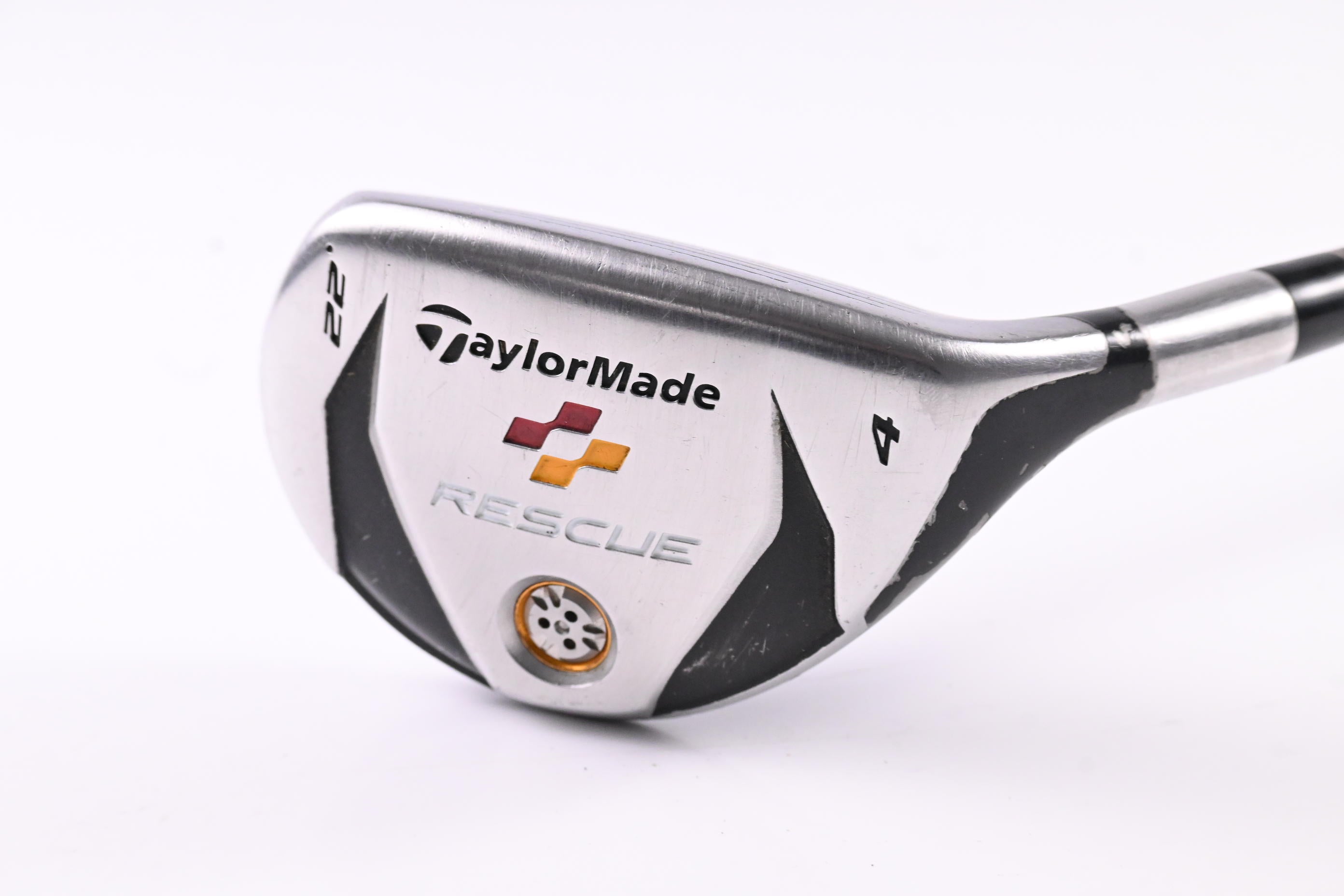 Taylormade Rescue 2009 #4 Hybrid / 22 Degree / Stiff Flex Aldila REAX 65 Shaft