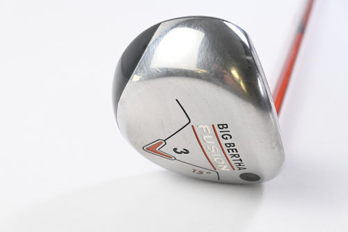 Callaway Big Bertha Fusion #3 Wood / 15 Degree / Regular Flex Aldila NVS 55