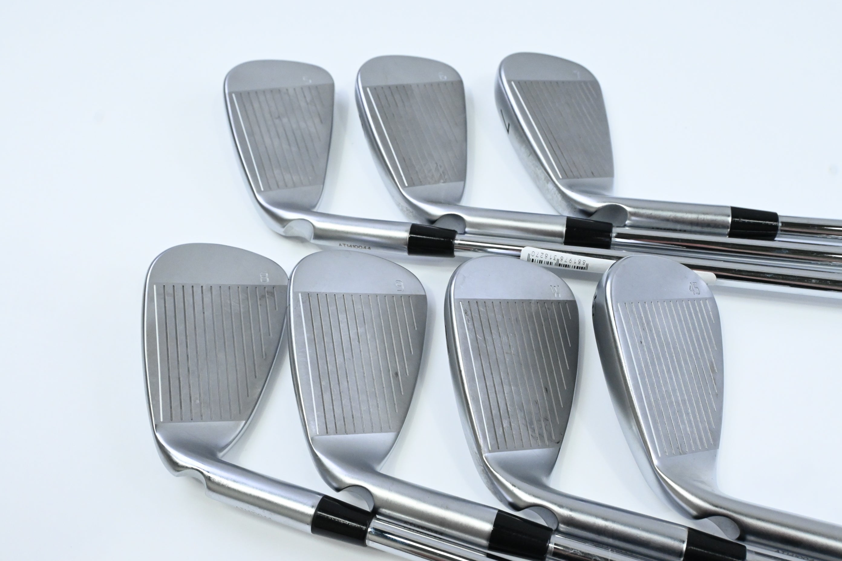 Ping G430 Irons / 5-PW+45° / Black Dot / Regular Flex Ping AWT 2.0 Shafts