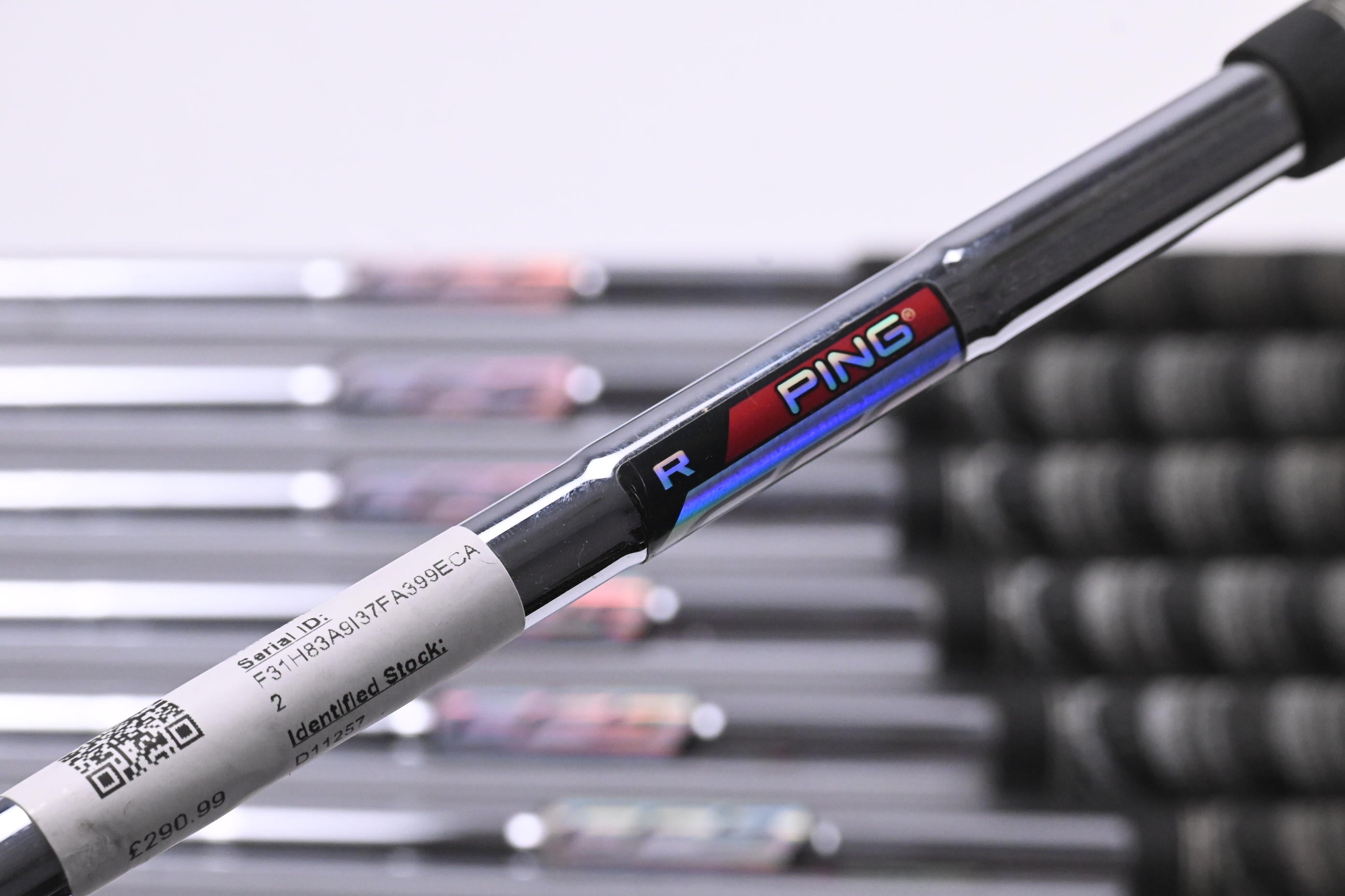 Ping G25 Irons / 5-PW+UW+SW / Green Dot / Regular Flex Ping CFS Shafts