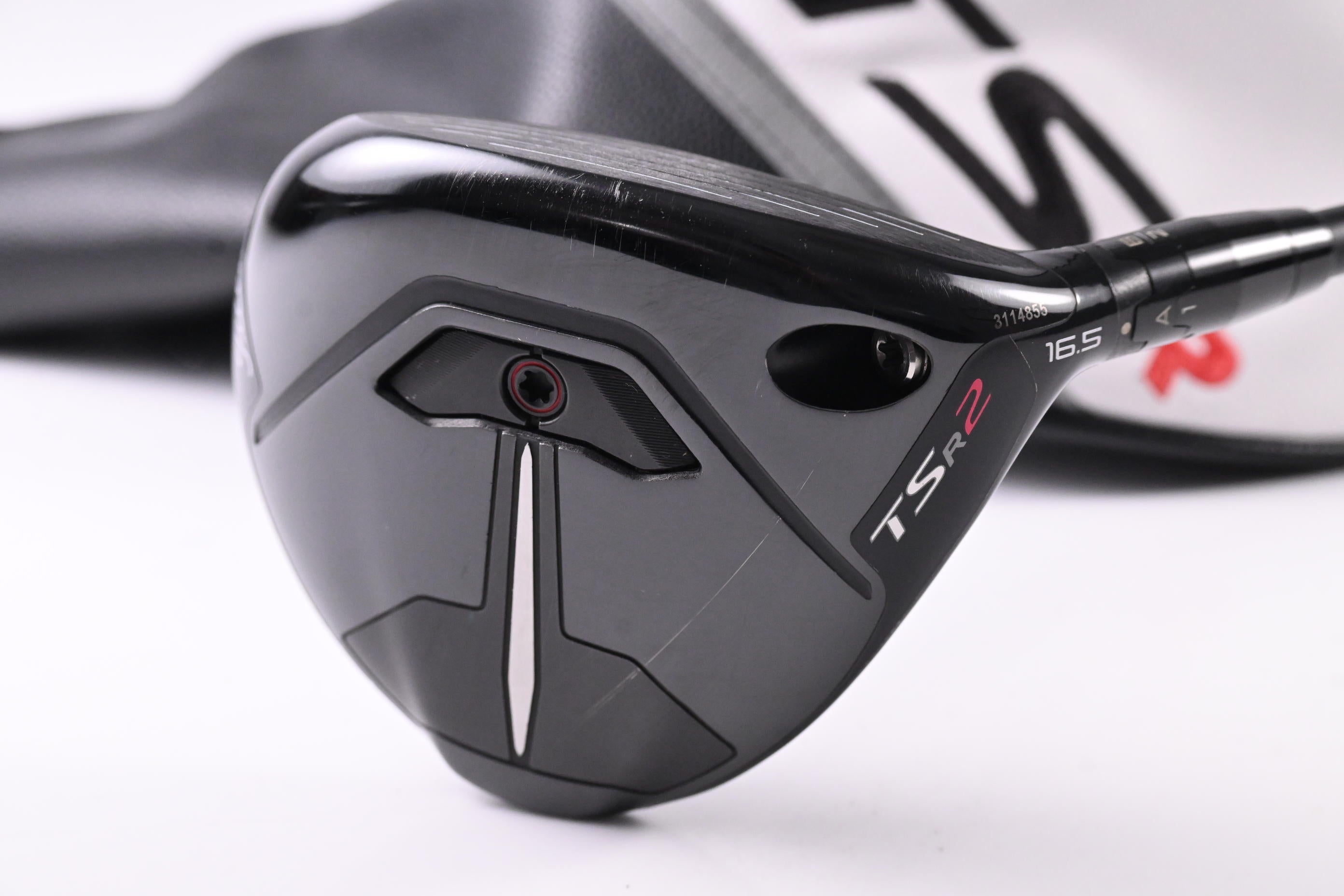 Titleist TSR2 #3 Wood / 16.5 Degree / Regular Flex HZRDUS CB Red 60 Shaft