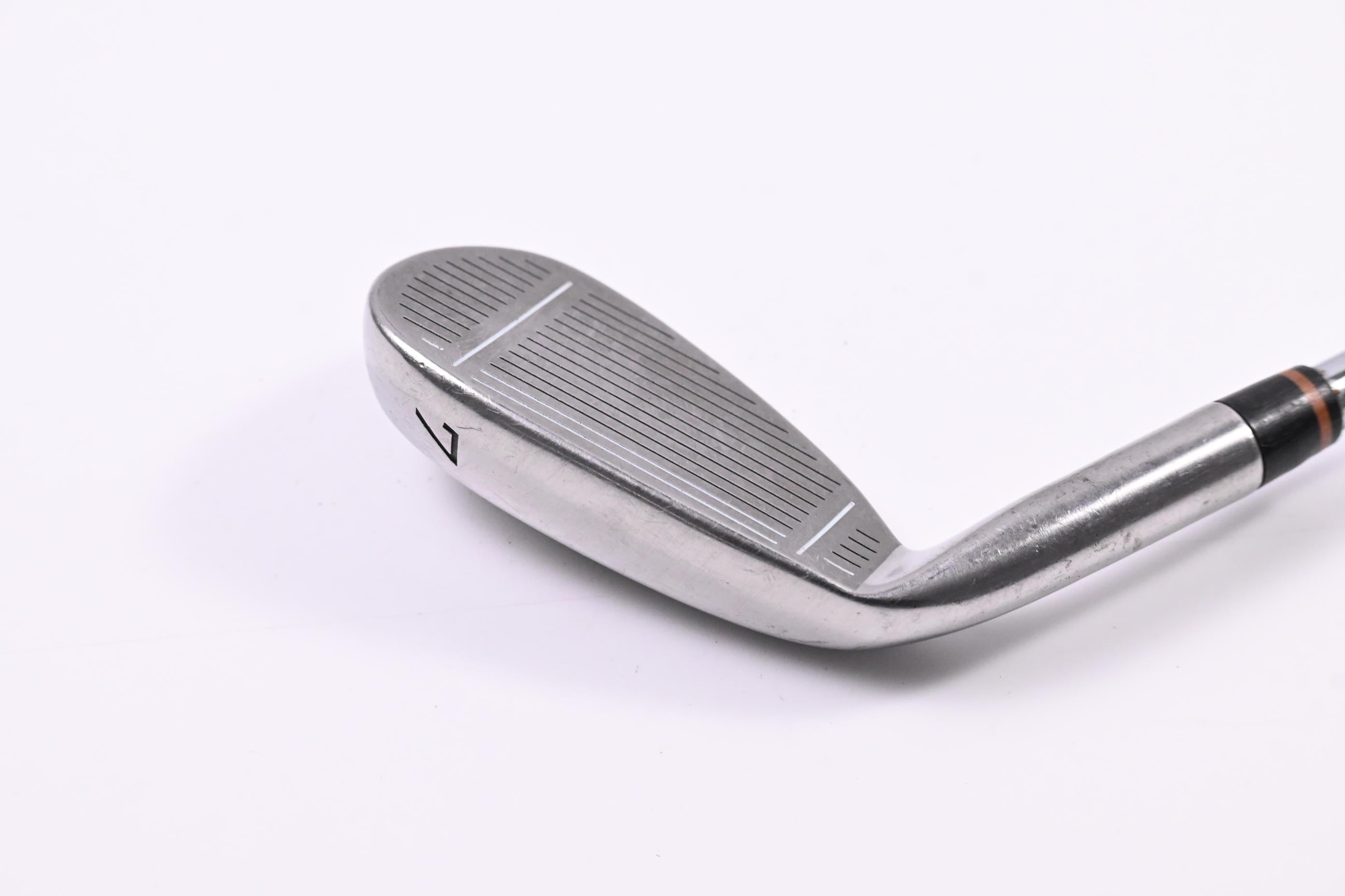Taylormade Supersteel #7 Iron / 33 Degree / Regular Flex Rifle Precision 80