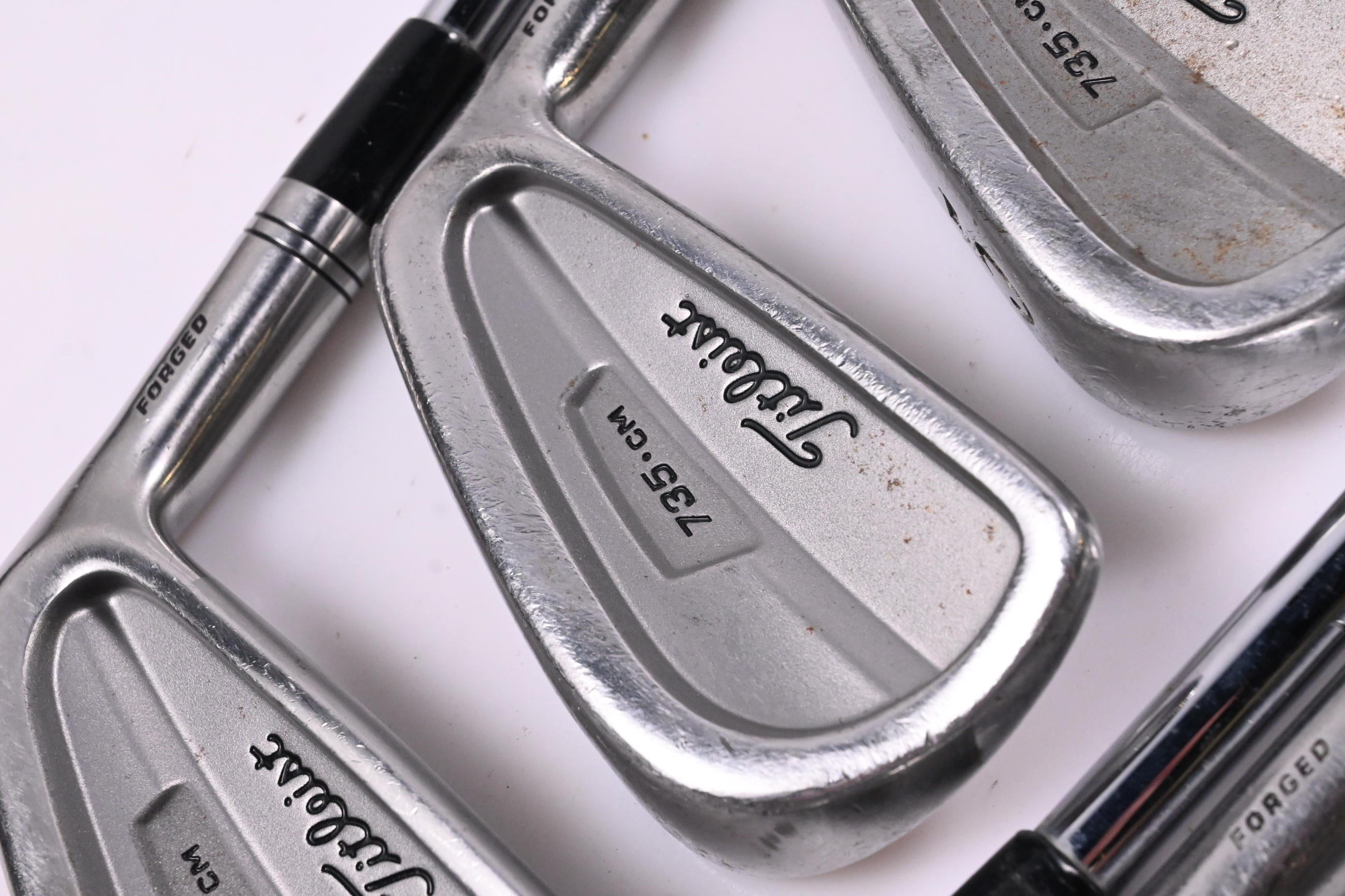 Titleist 735.CM Irons / 3-PW / Stiff Flex Dynamic Gold S300 Shafts