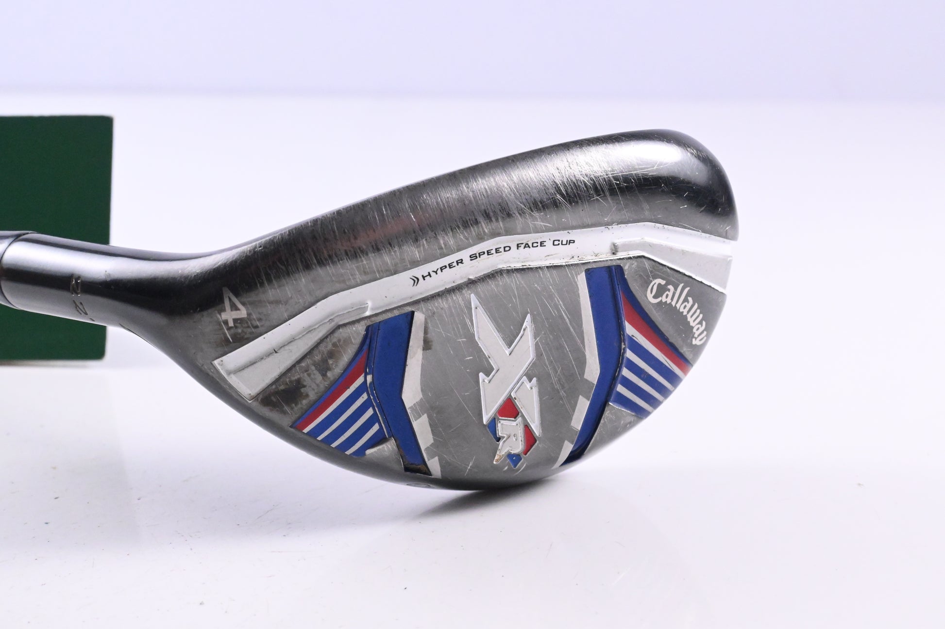 Left Hand Callaway XR #4 Hybrid / 22 Degree / Regular Flex Project X 58