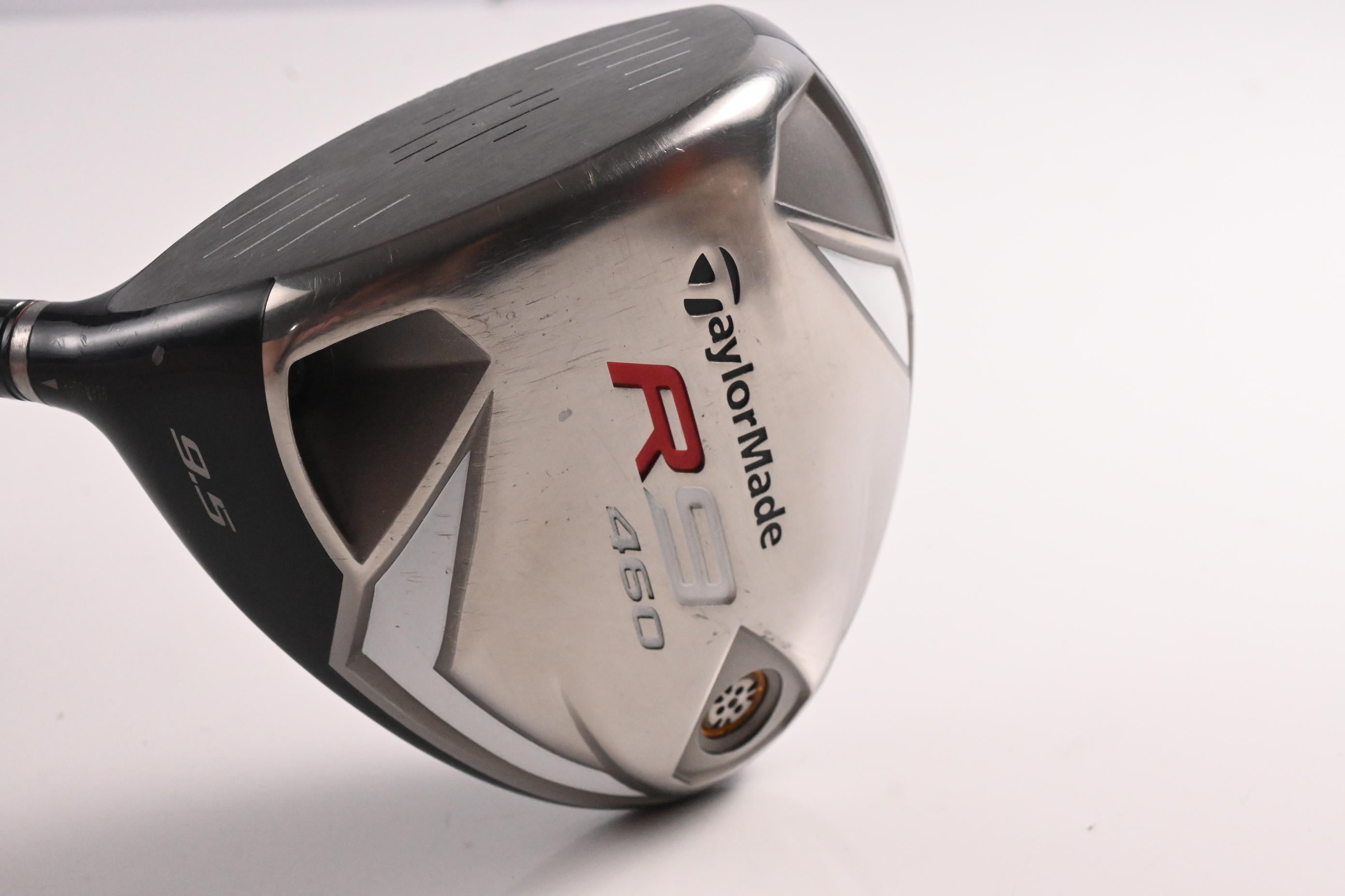 Left Hand Taylormade R9 460 Driver / 9.5 Degree / Stiff Flex Aldila Reax 60