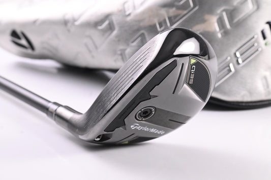 Left Hand Taylormade Qi35 #4 Hybrid / 22 Degree / Regular Flex Ventus Blue 6