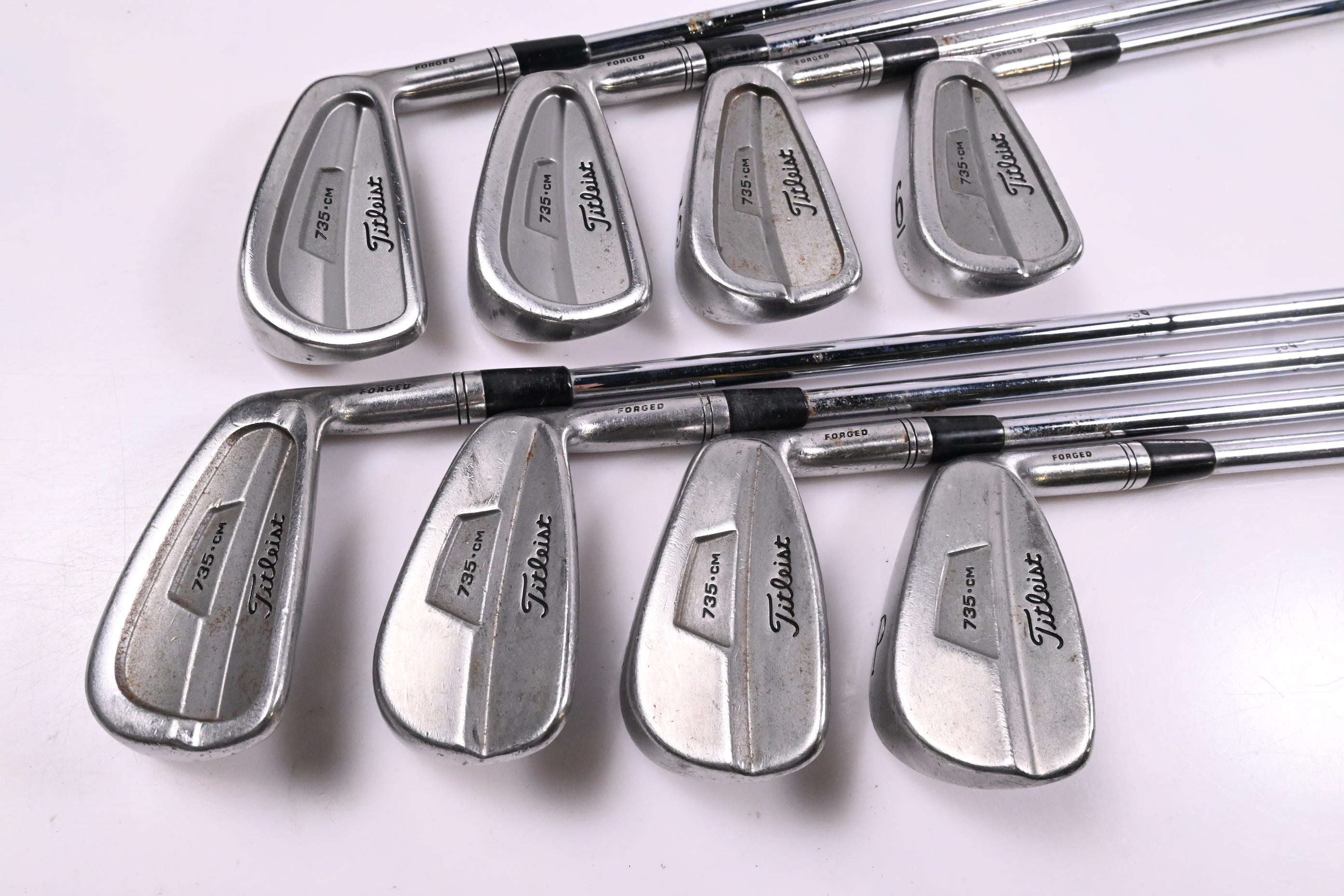 Titleist 735.CM Irons / 3-PW / Stiff Flex Dynamic Gold S300 Shafts