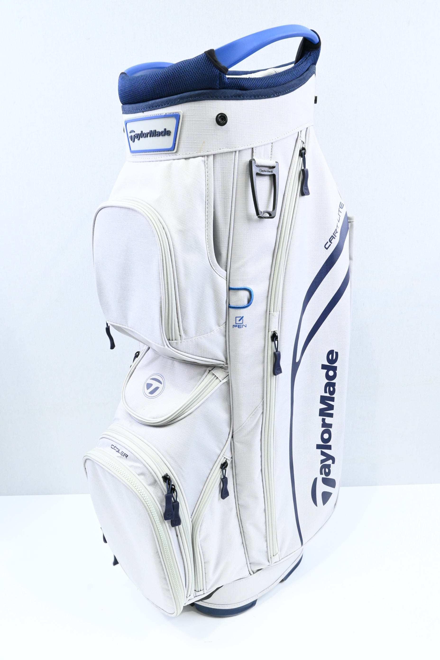 Taylormade Lite Cart Bag / 14-Way / White, Blue