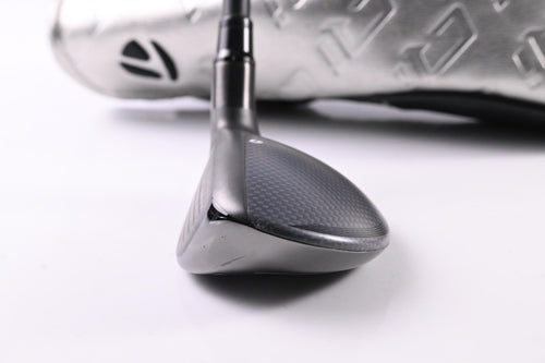 Left Hand Taylormade Qi35 #4 Hybrid / 22 Degree / Regular Flex Ventus Blue 6