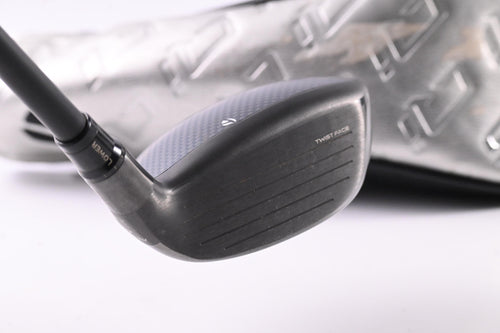 Left Hand Taylormade Qi35 #4 Hybrid / 22 Degree / Regular Flex Ventus Blue 6